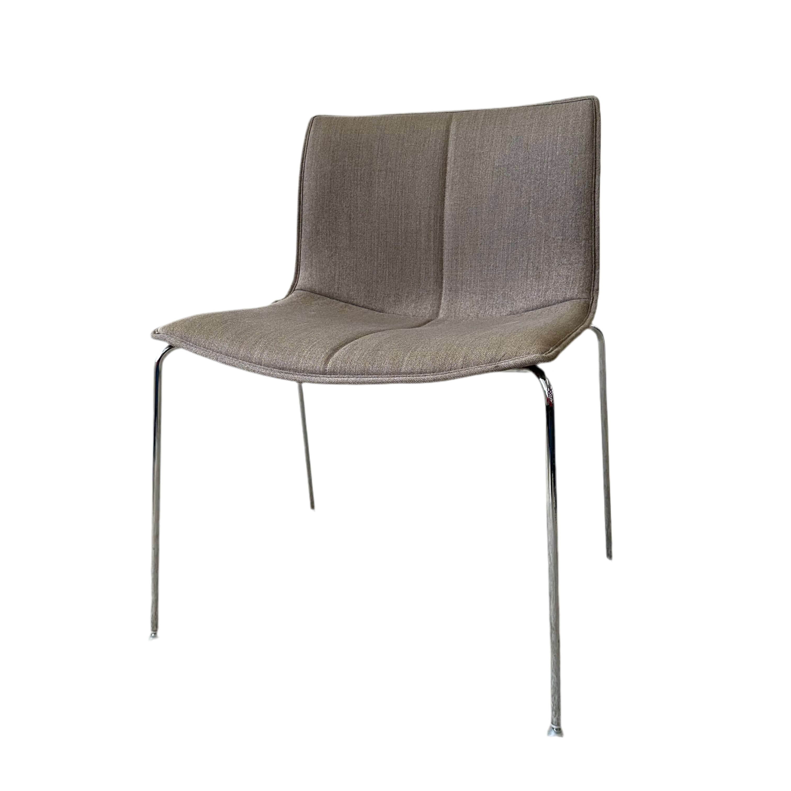 Catifa 53 Chair - 4-Leg, Arper - Mocha