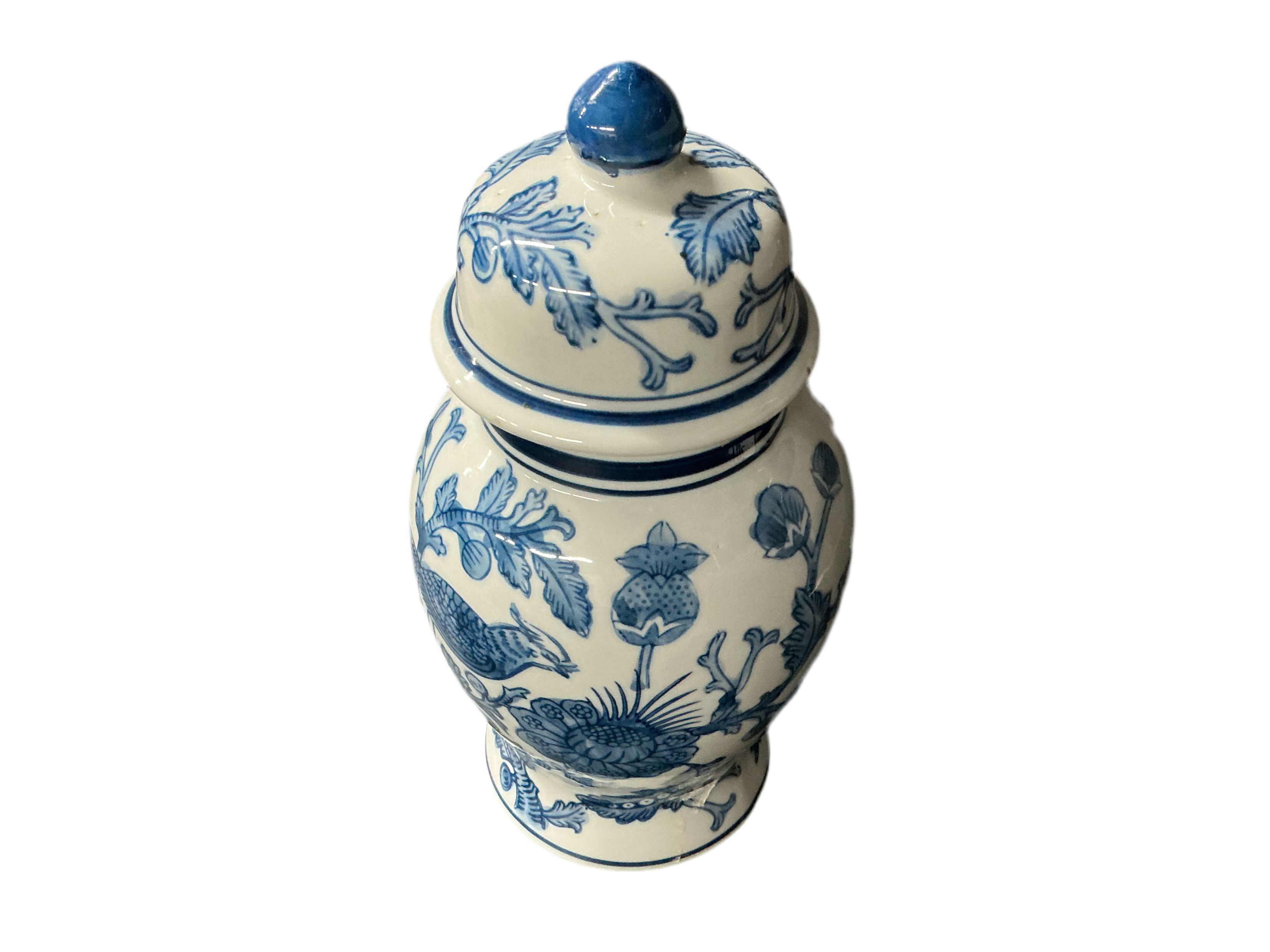 Decorative Floral Jar Small