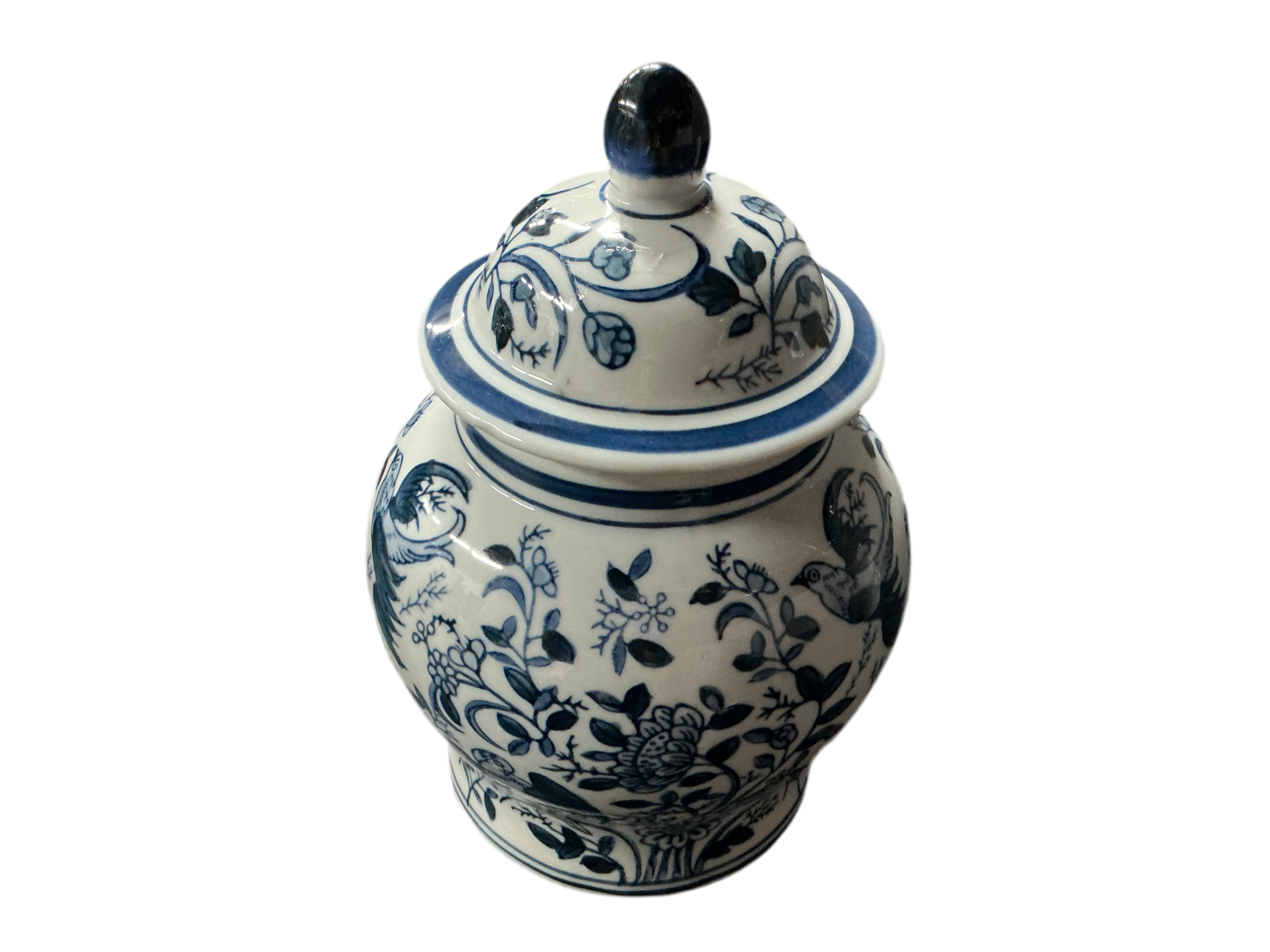 Decorative Floral Jar Small