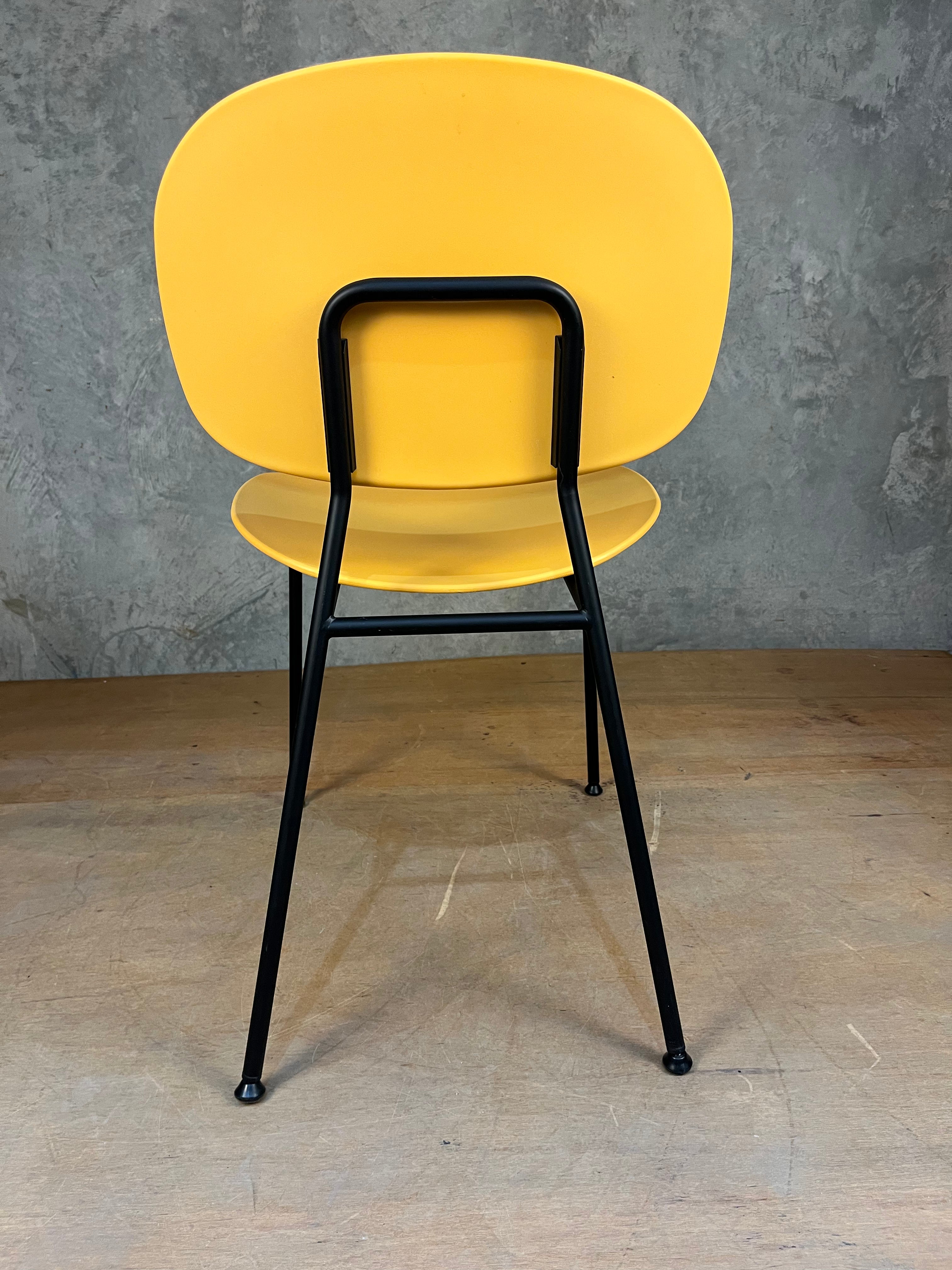 Tondina Pop Orange Dining Chair