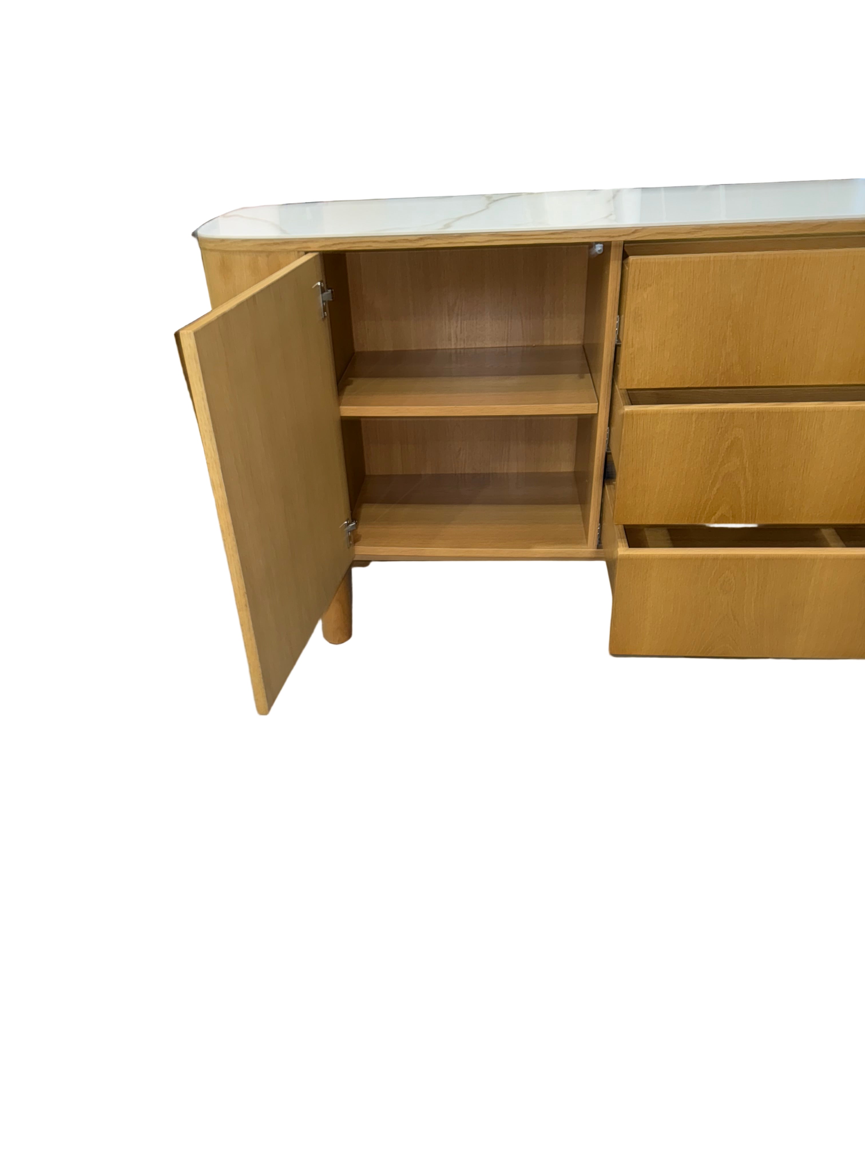 Montreale Oak Buffet Nick Scali