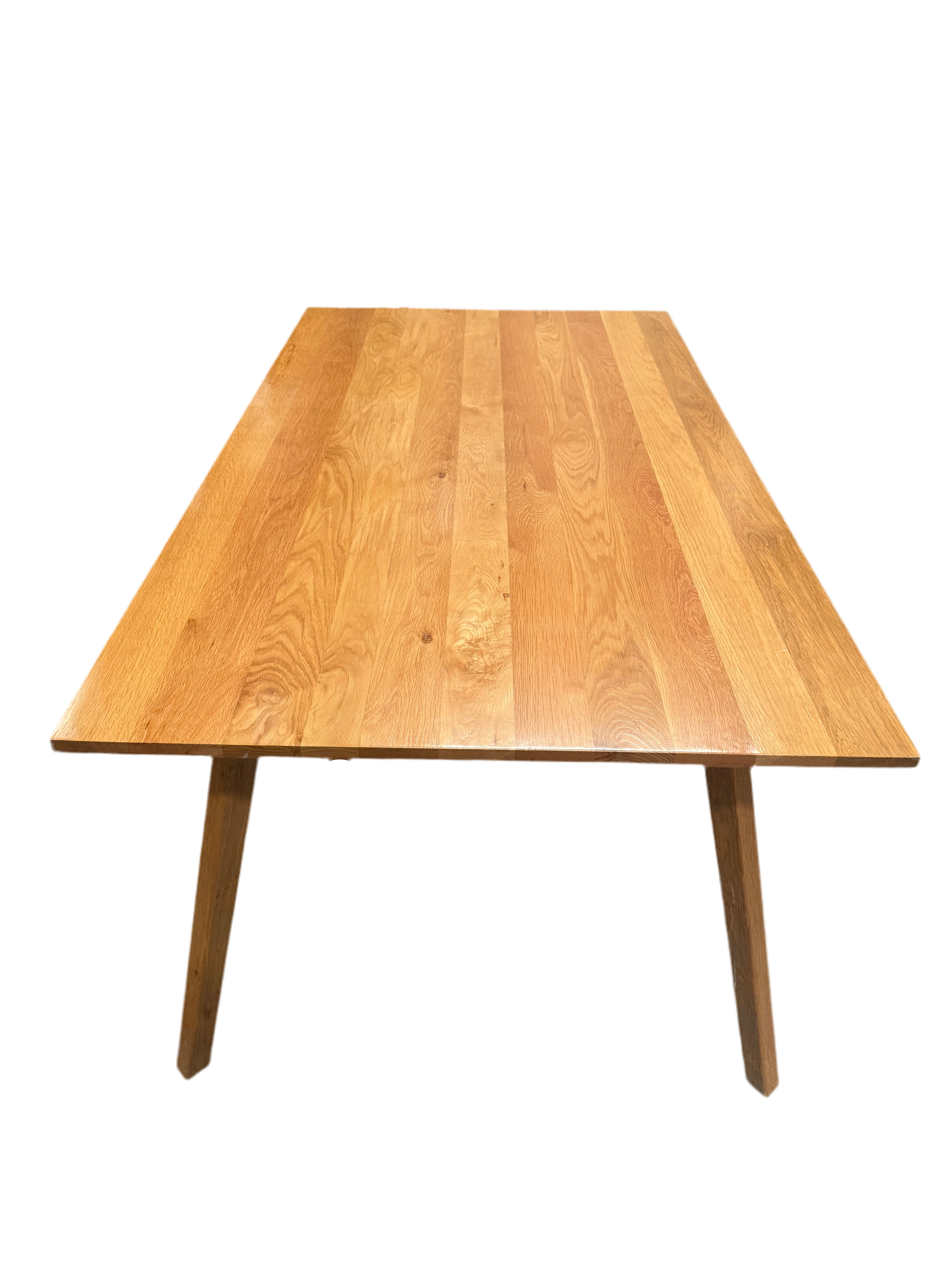 Solid Oak Dining Table