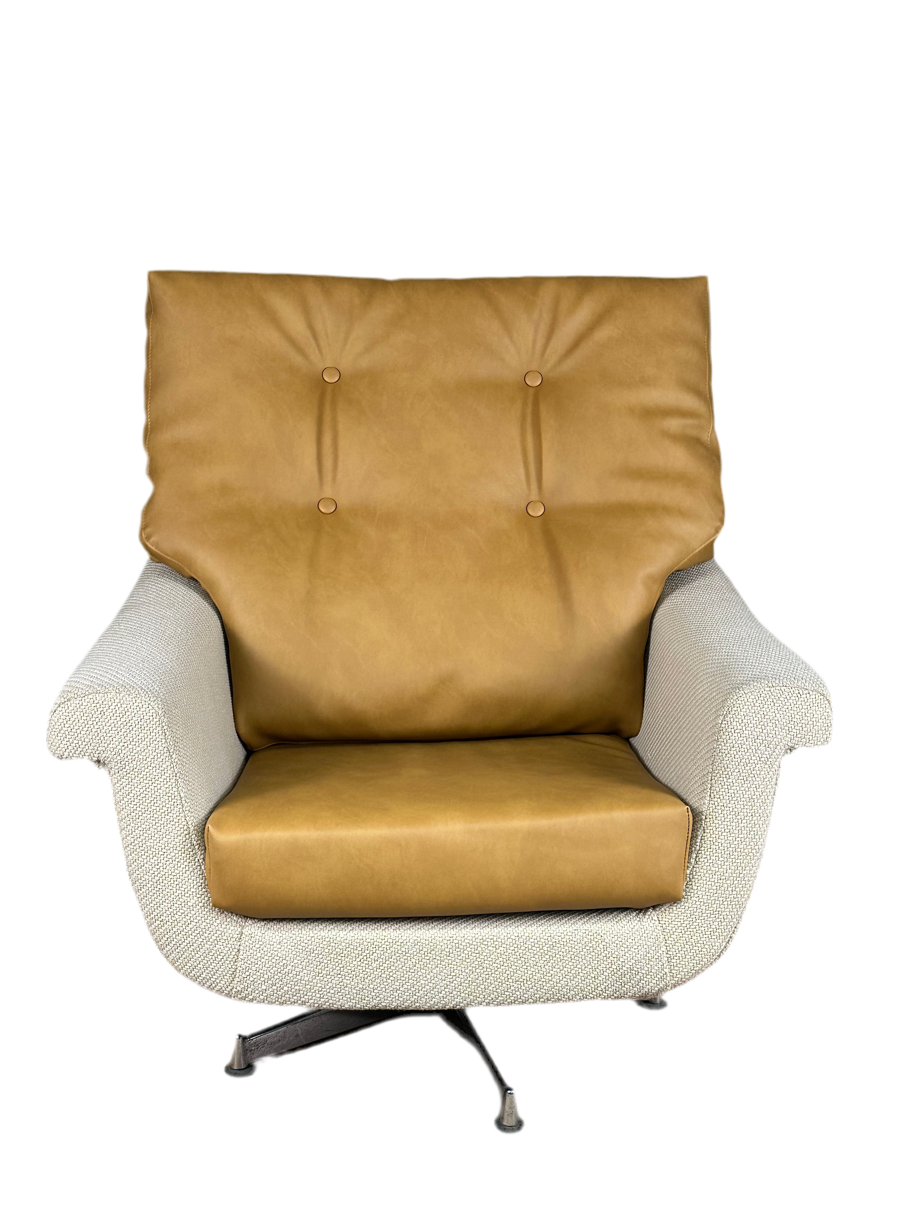 Retro Armchair - Reupholstered & reimagined