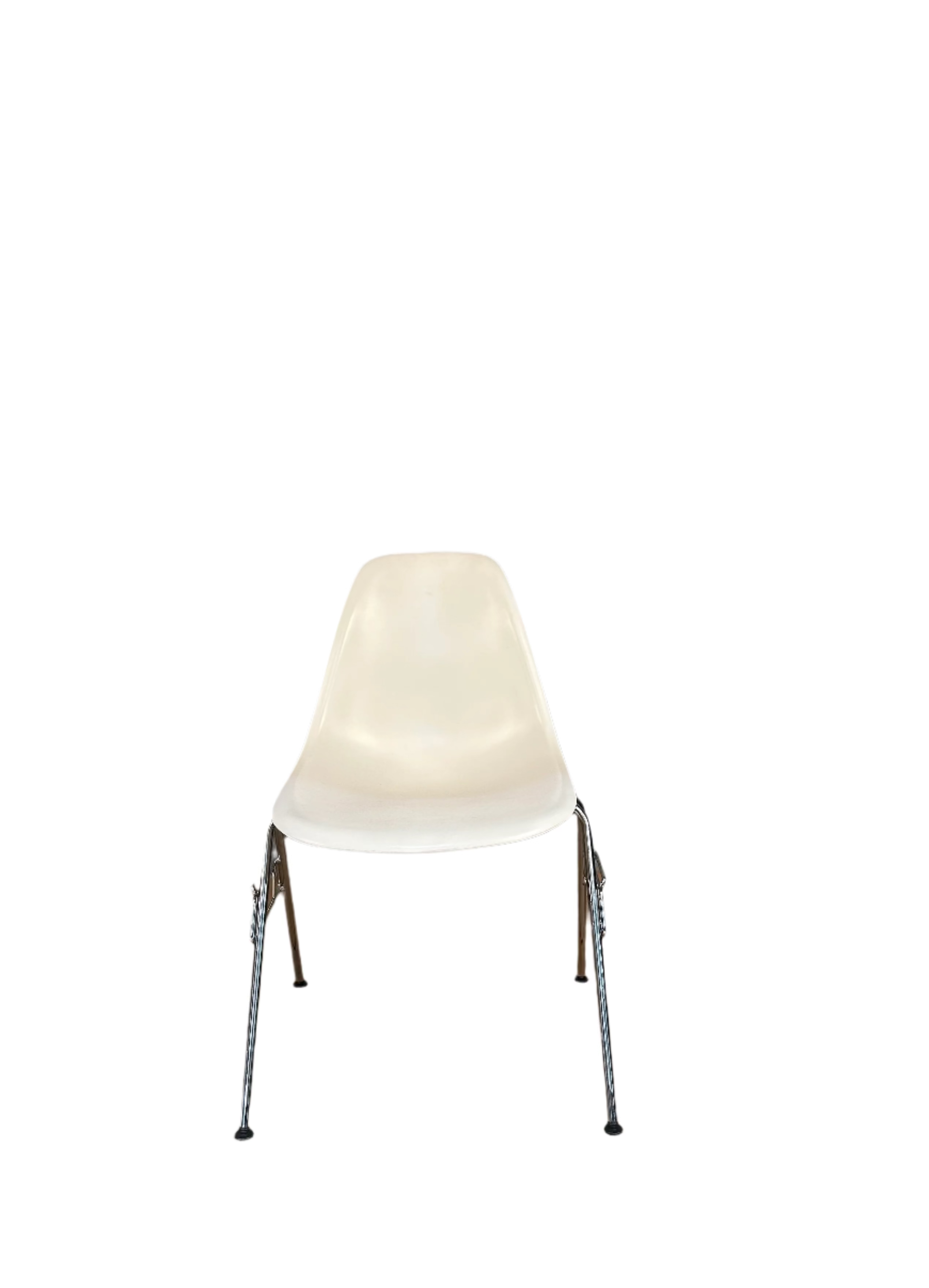 Eames DSS White Stacking Chair