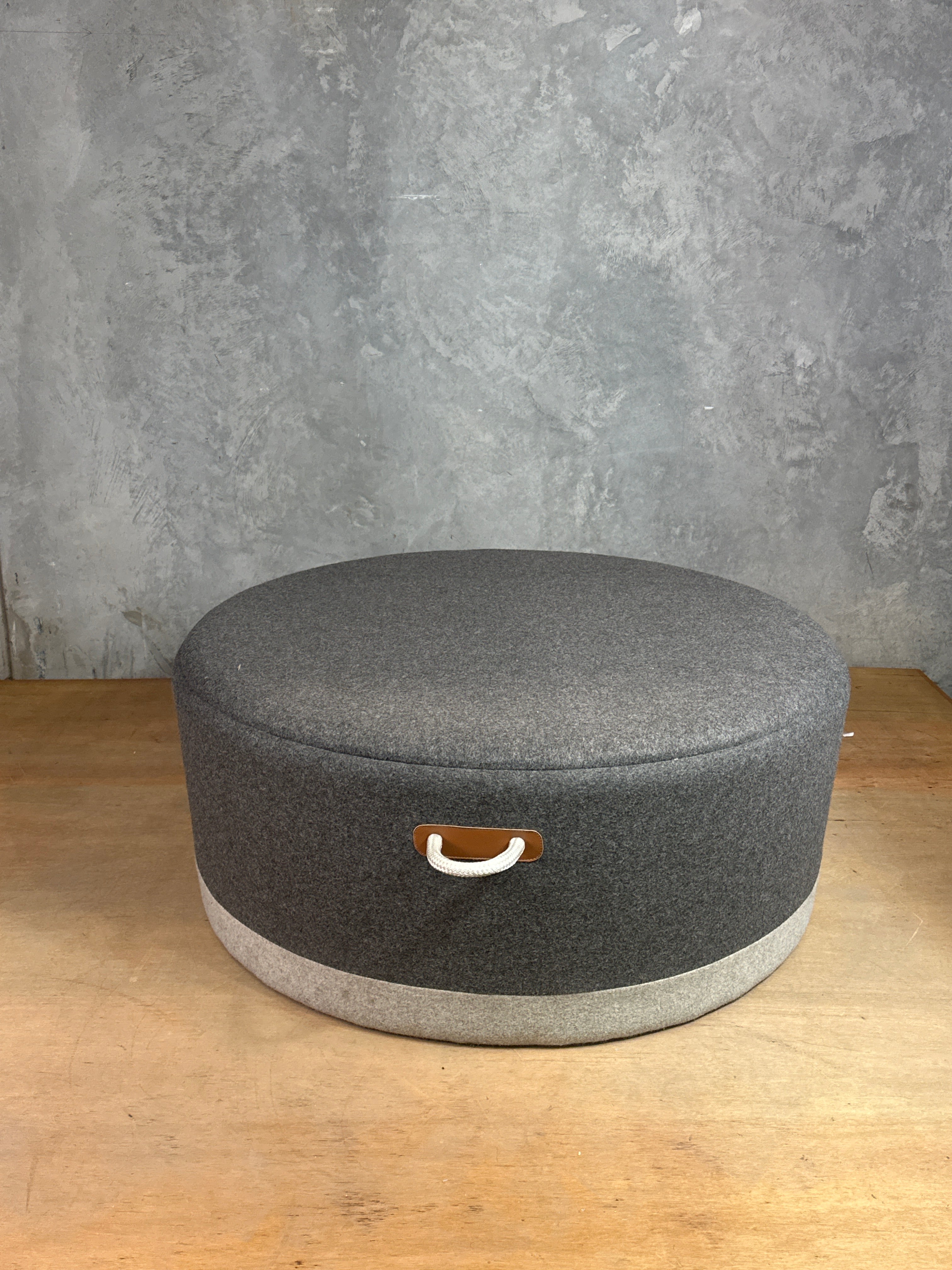Duffel Round Ottoman - Tim Webber Design