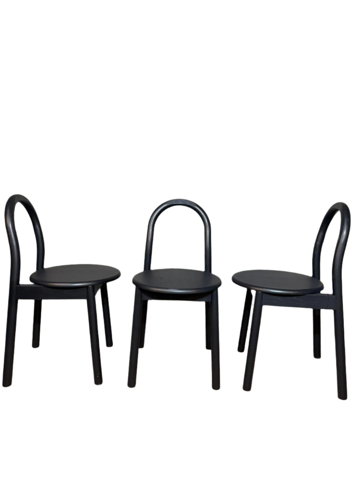 Bobby Ash Black Chair, DesignByThem