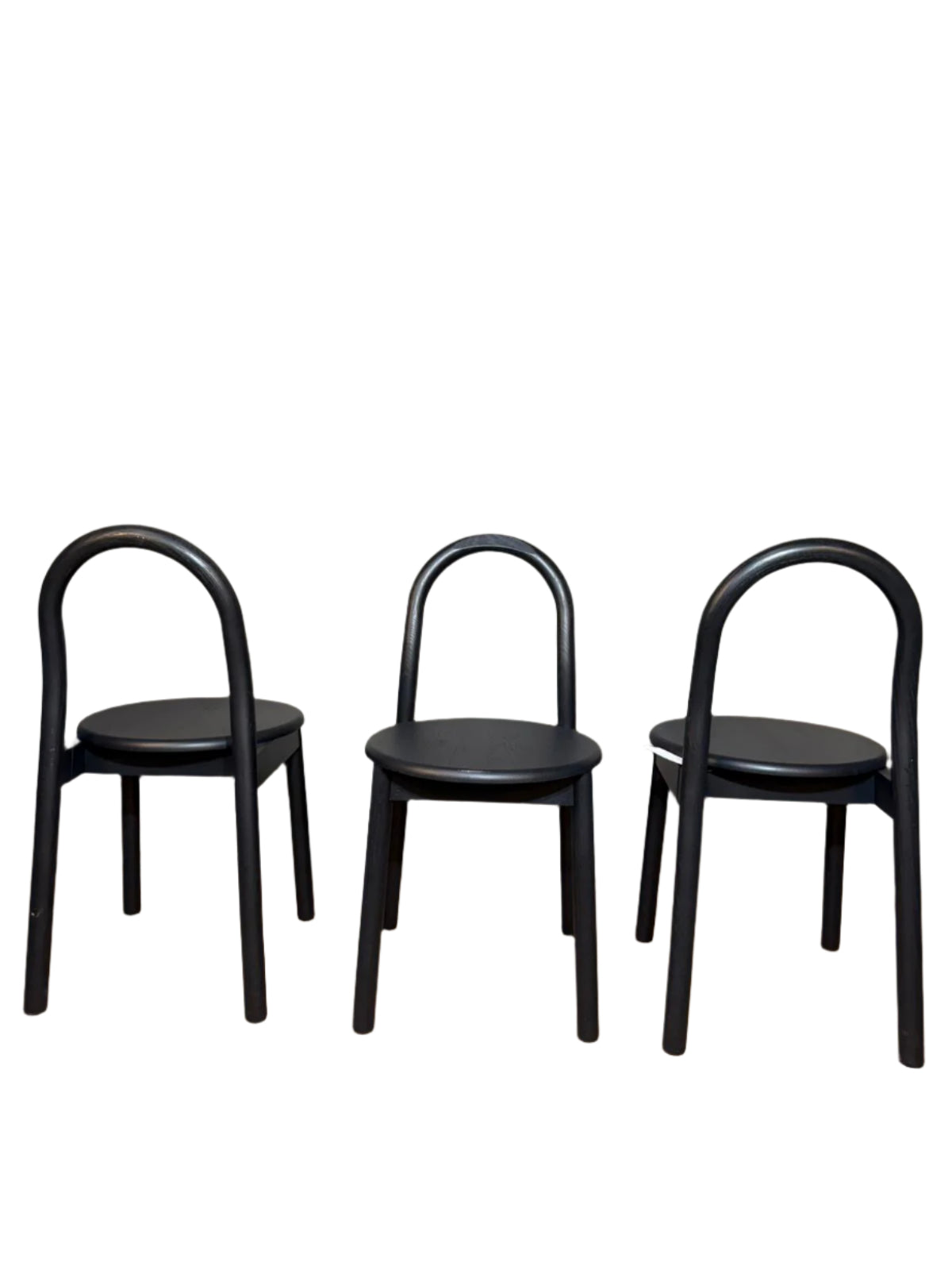 Bobby Ash Black Chair, DesignByThem