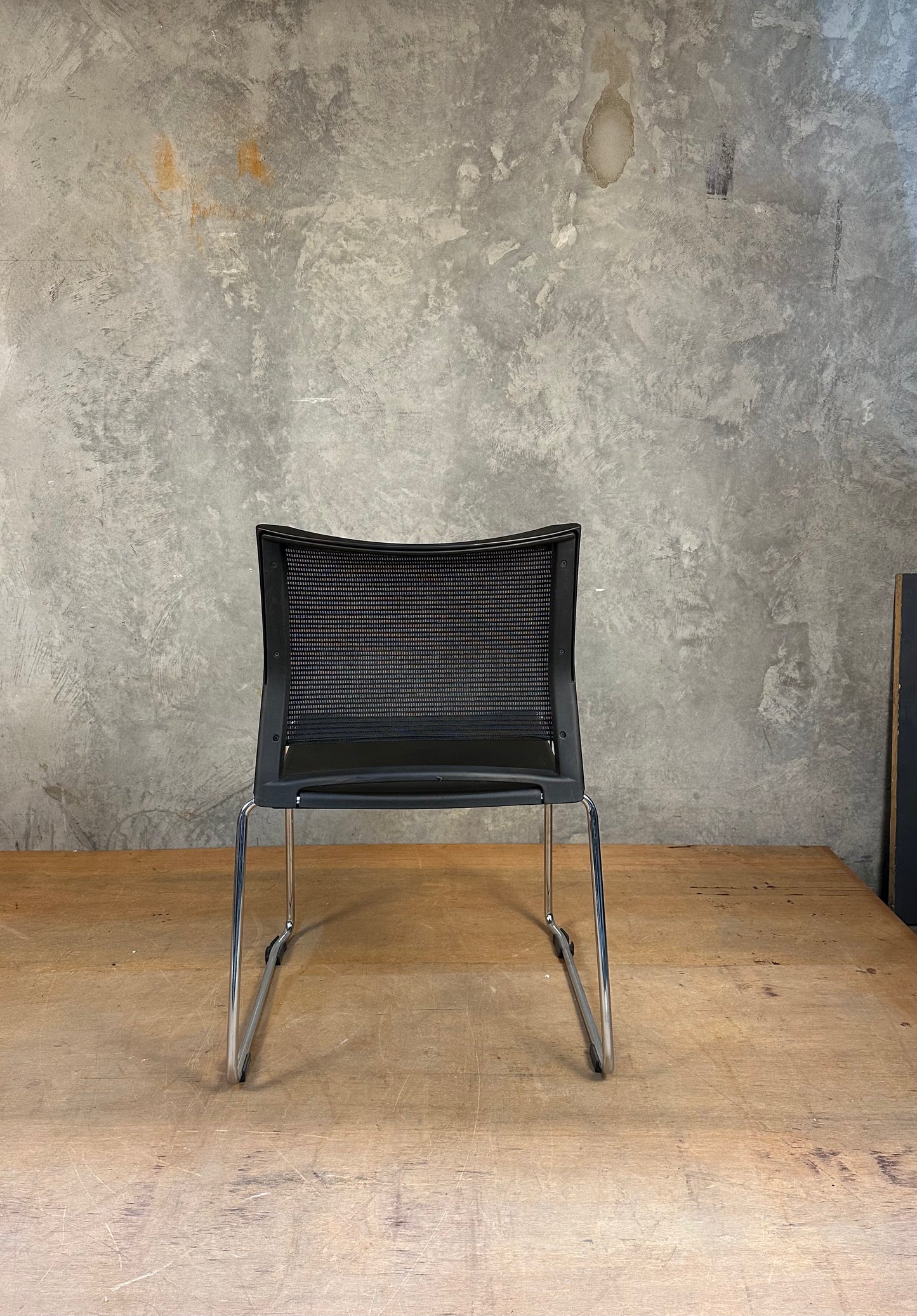 Rapidline PMV-BK Stackable Chair