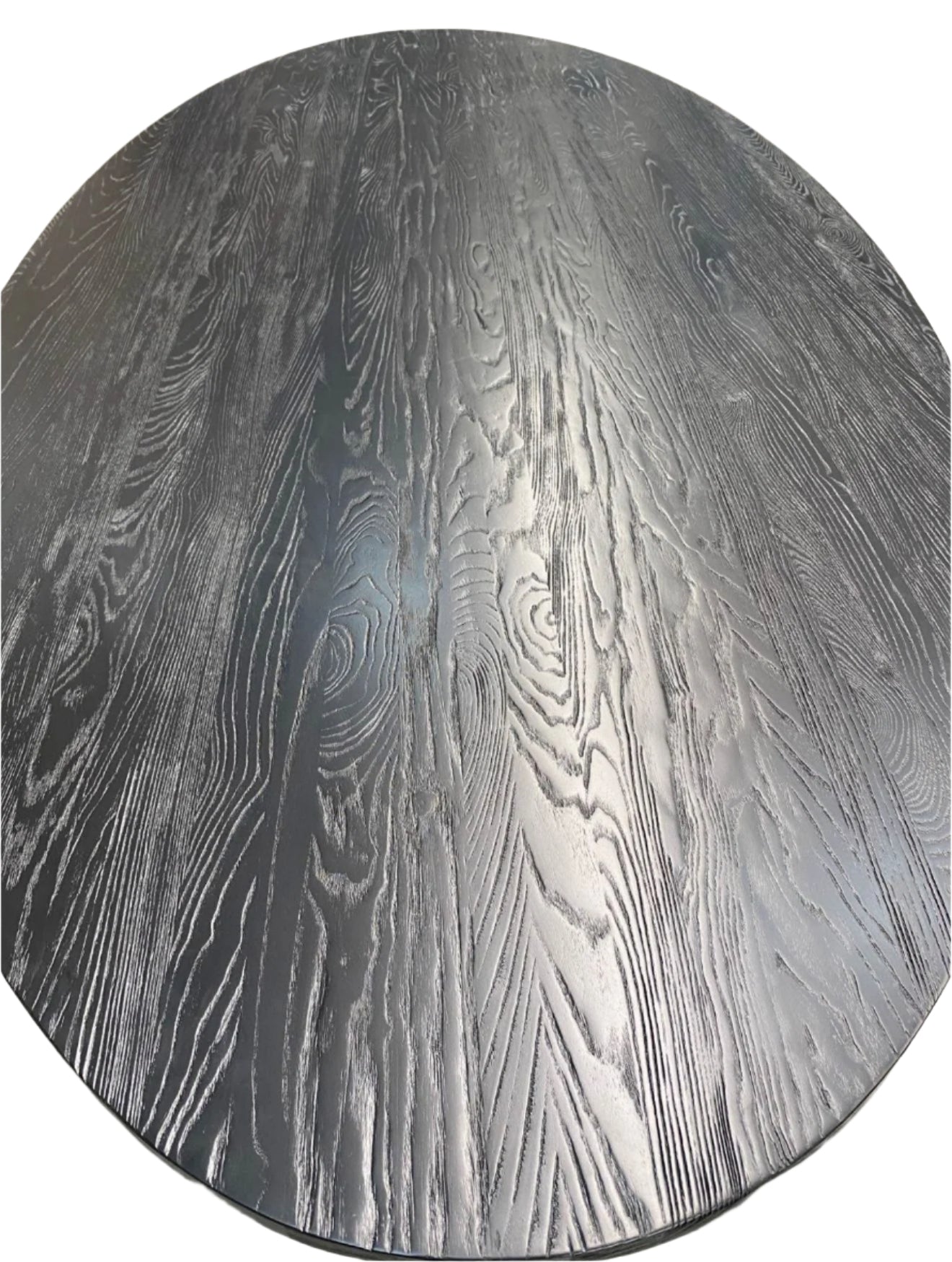 Ovalis Grande Dining Table in Black by LM Home Interiors