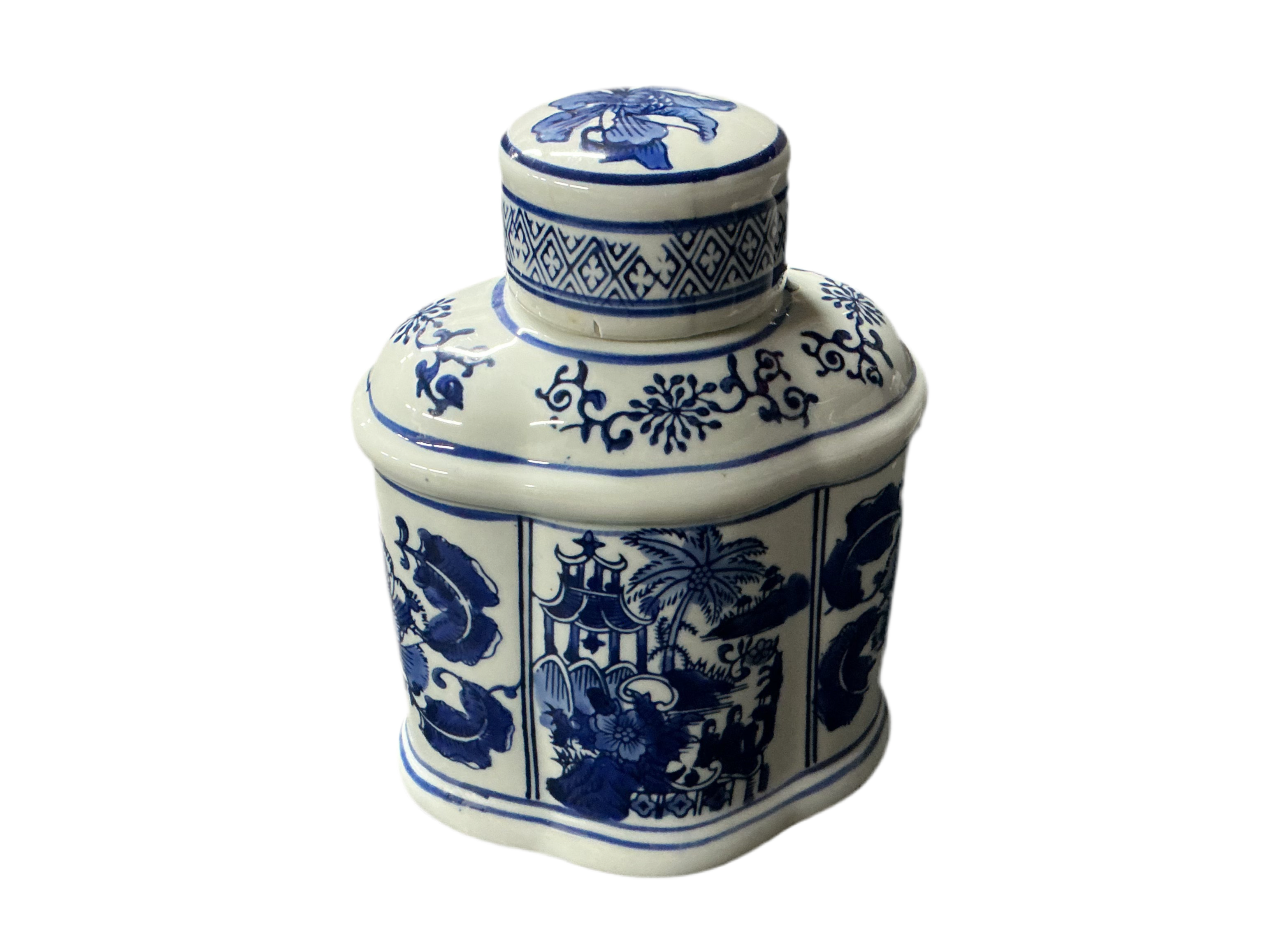 Decorative Floral Jar Medium