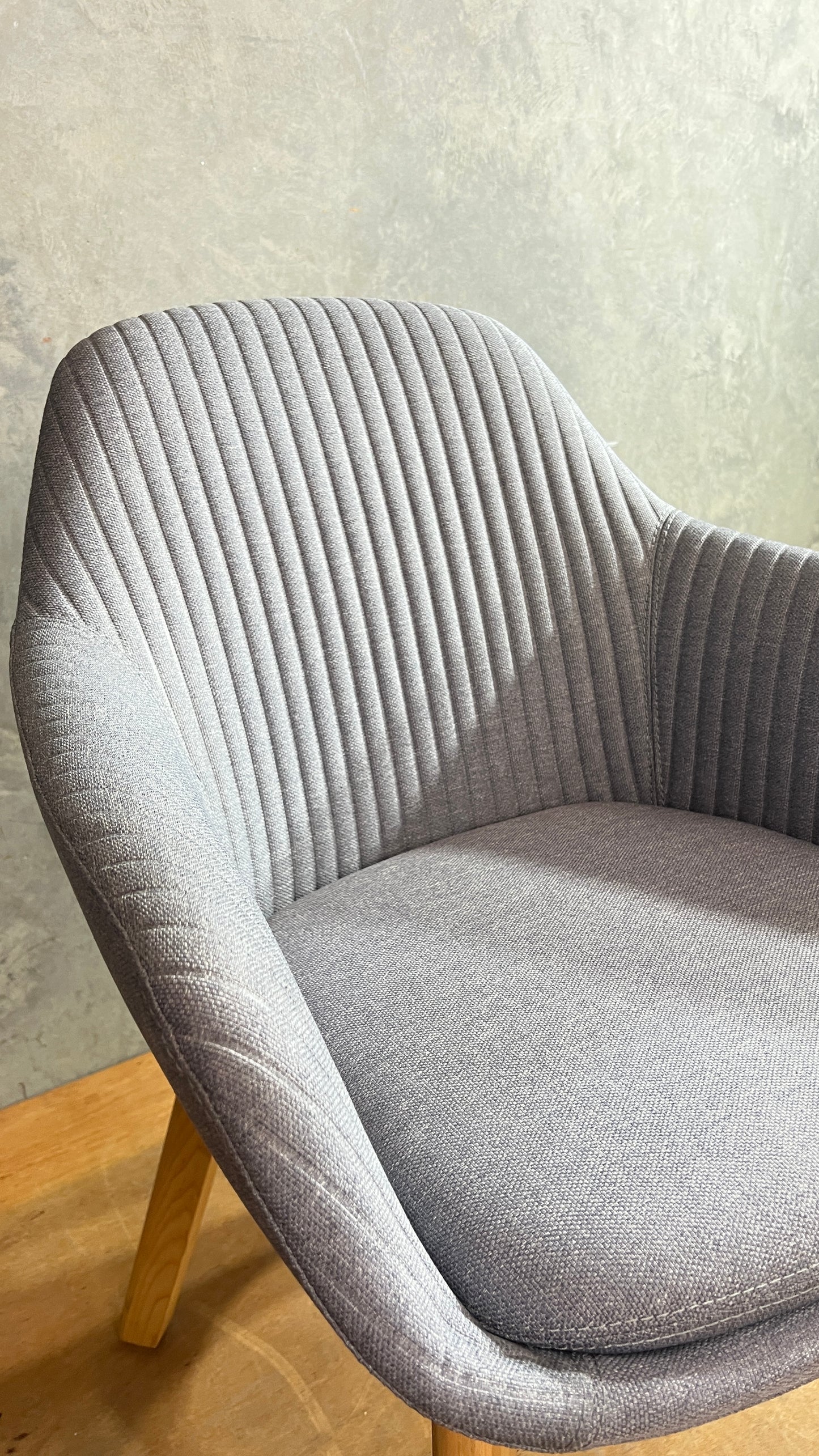 Stylish Grey Occasional Chair
