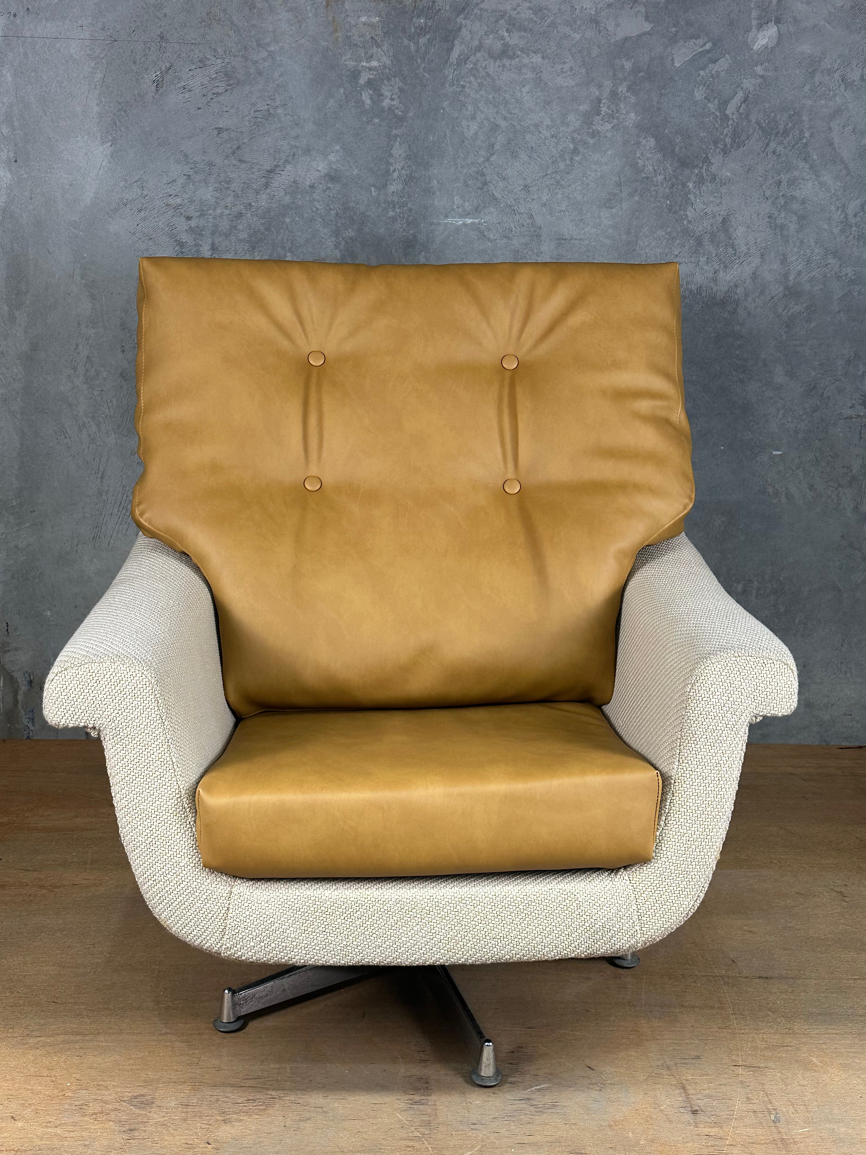 Retro Armchair - Reupholstered & reimagined