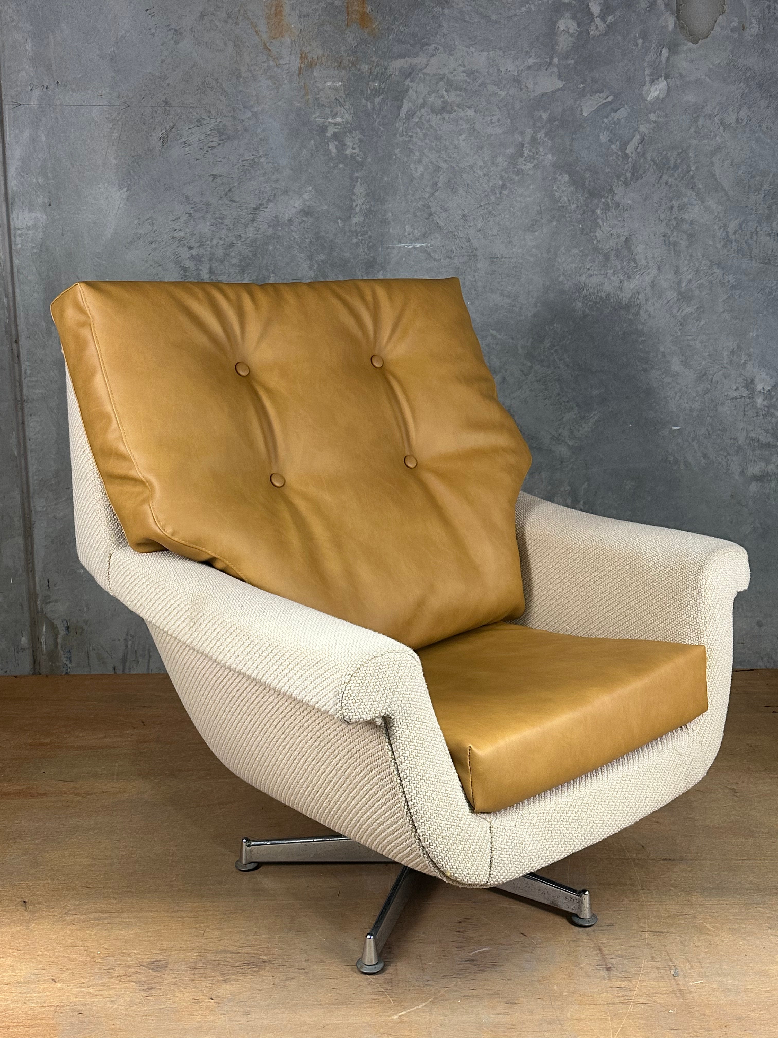 Retro Armchair - Reupholstered & reimagined