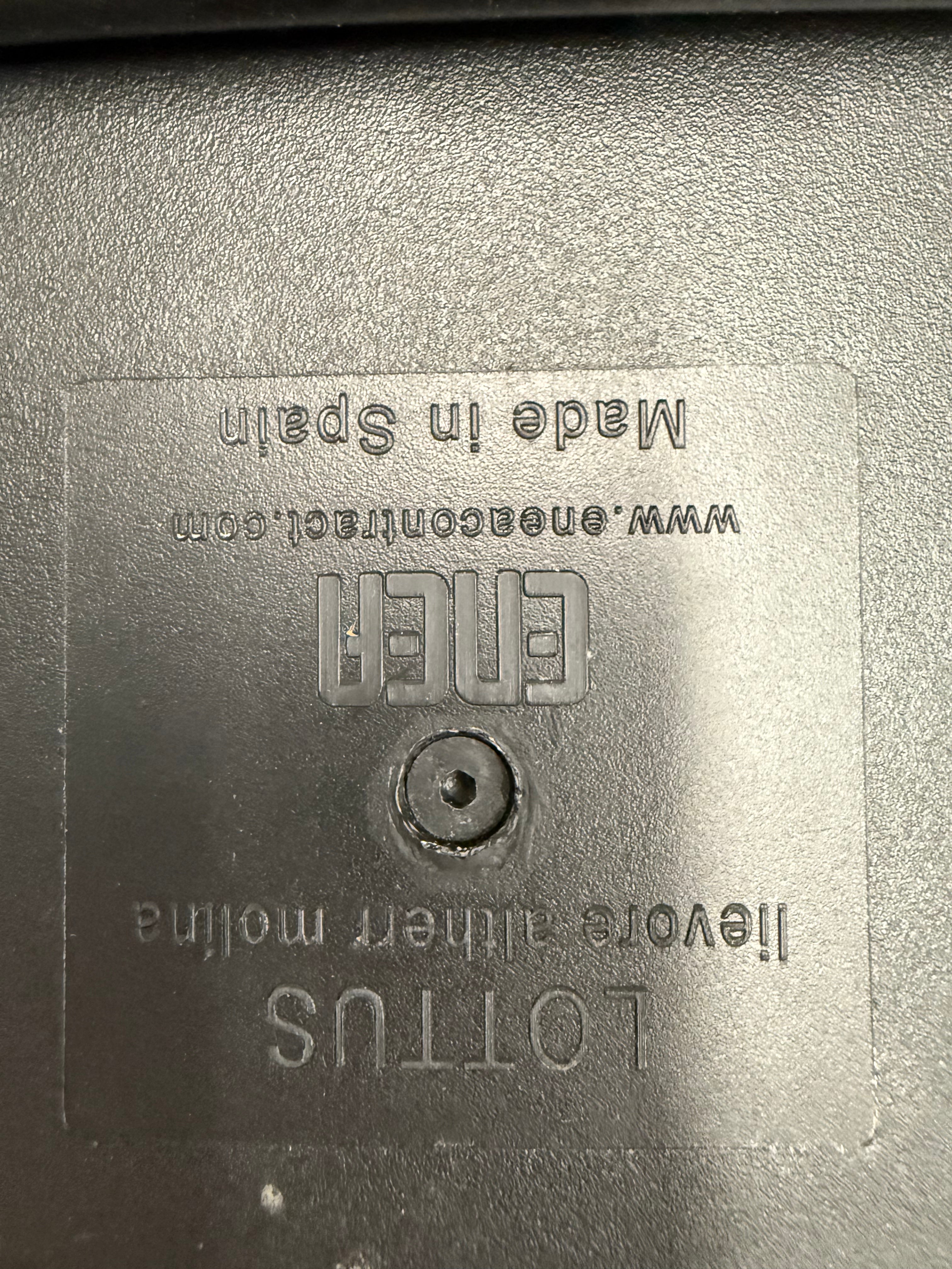 Lottus Black Bar Stool by Enea