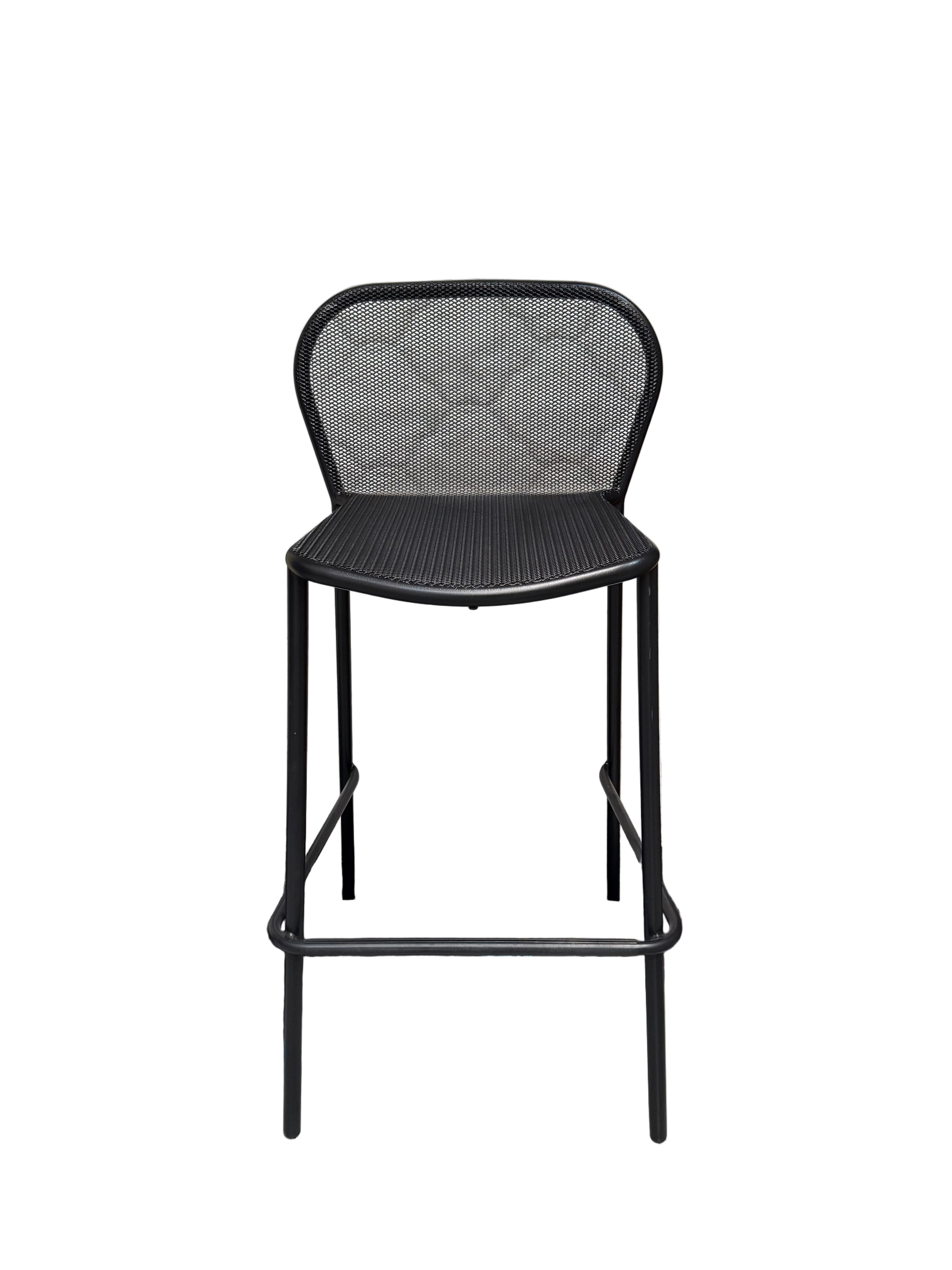 Darwin Barstool Metal Black Bar Stool by EMU