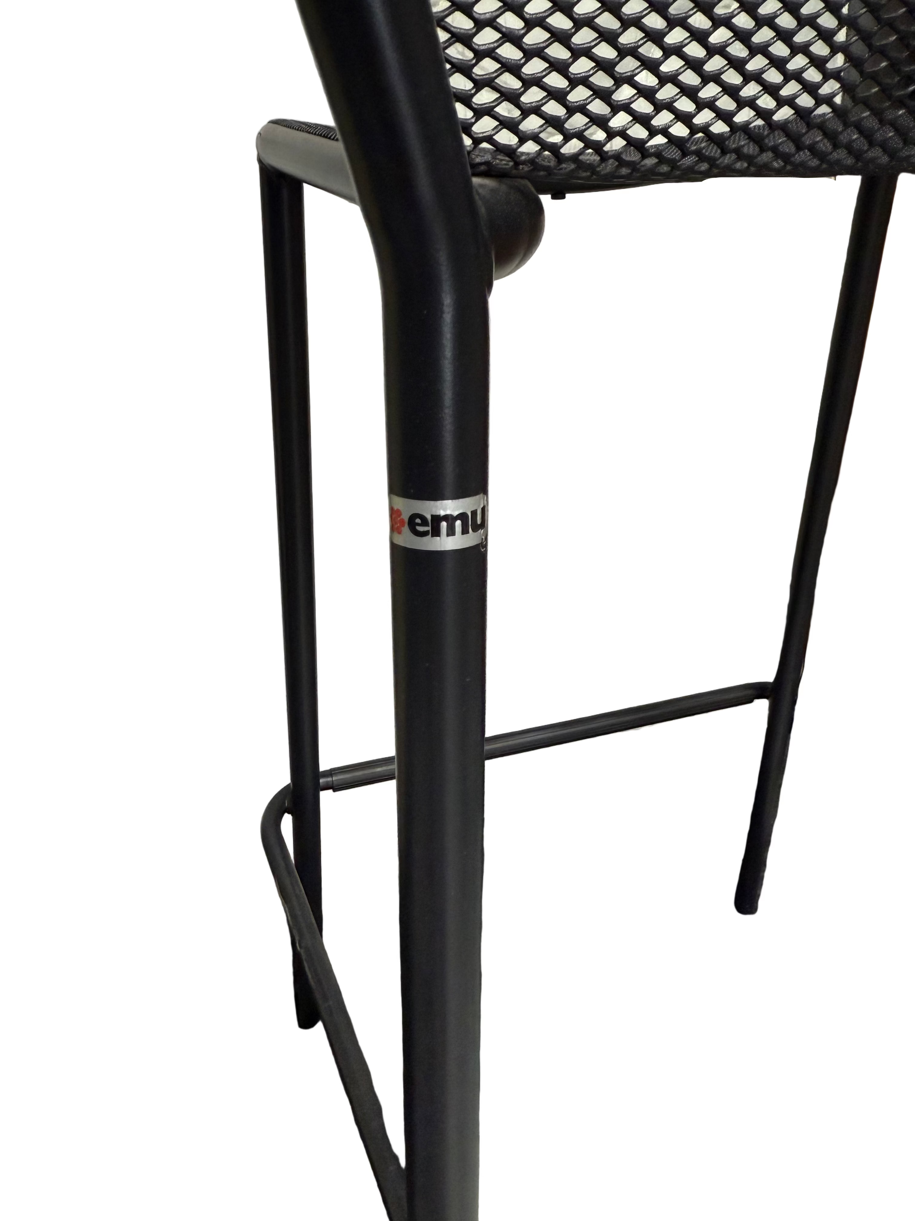 Darwin Barstool Metal Black Bar Stool by EMU