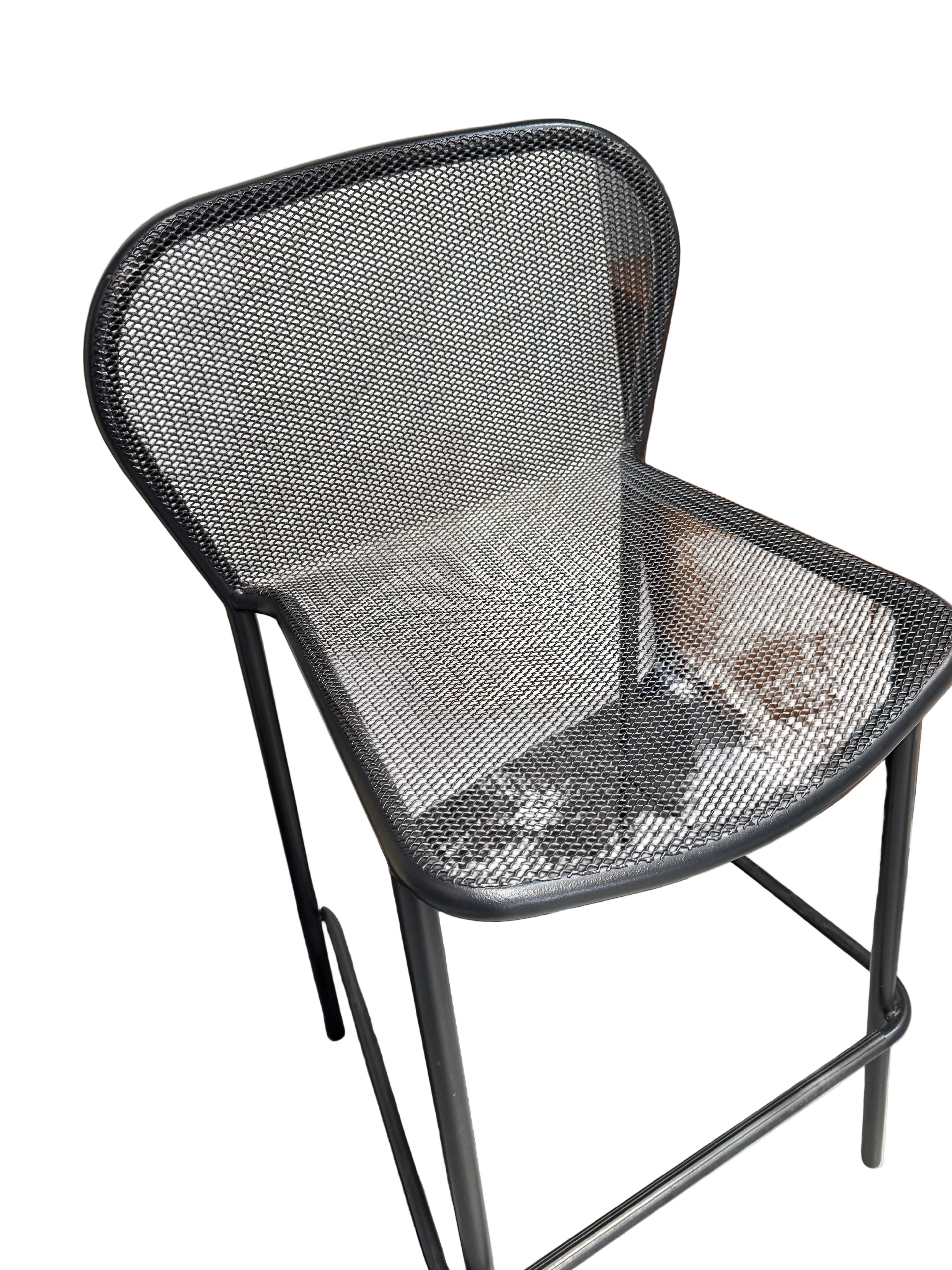 Darwin Barstool Metal Black Bar Stool by EMU