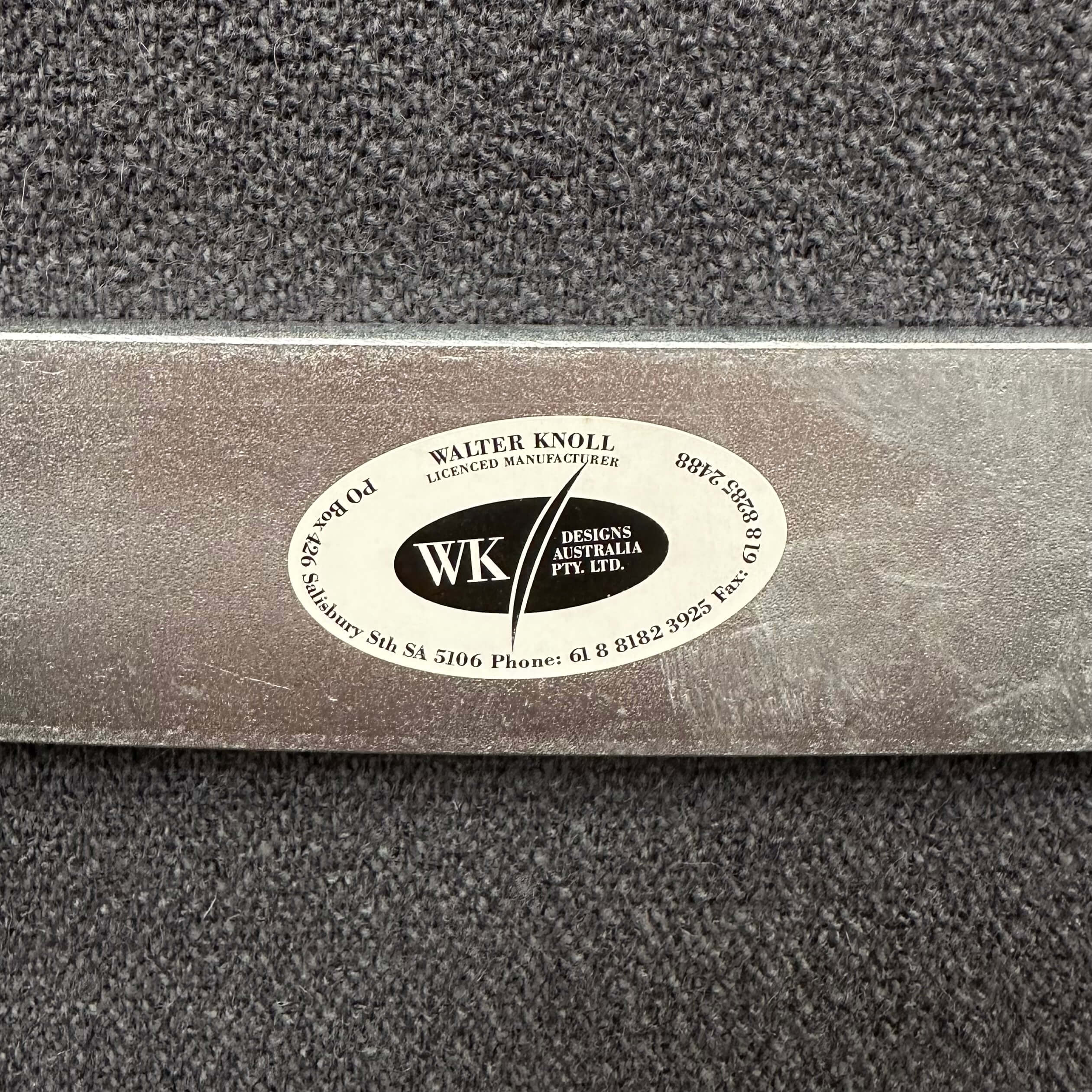 369 Armchair, Walter Knoll - Grey