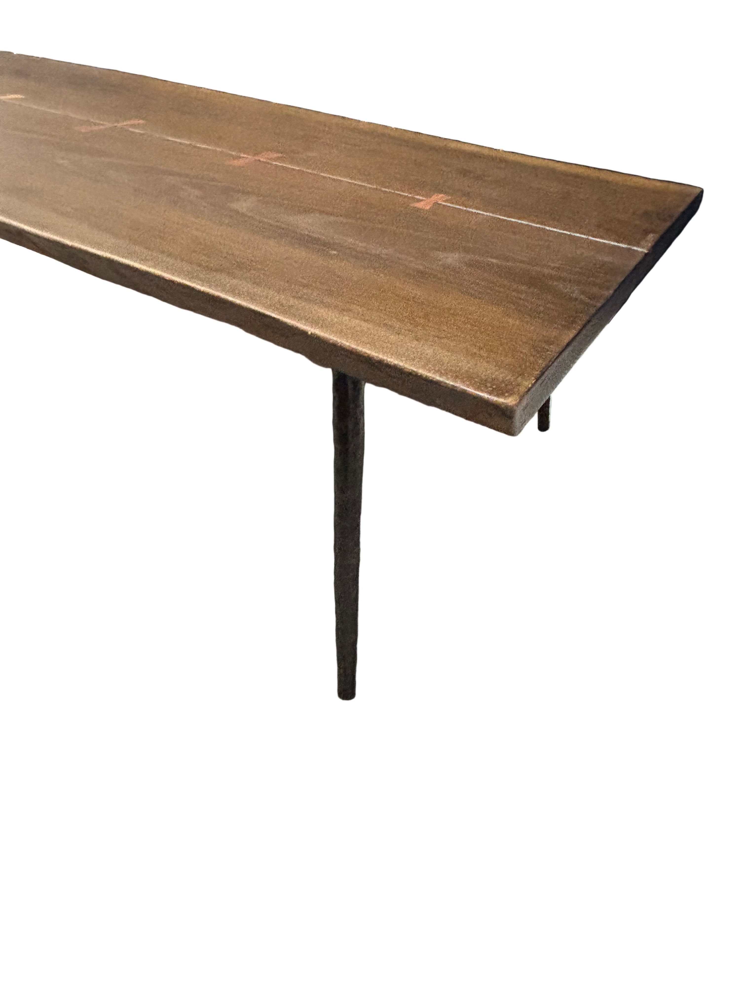 Farren Seared Oak Coffee Table