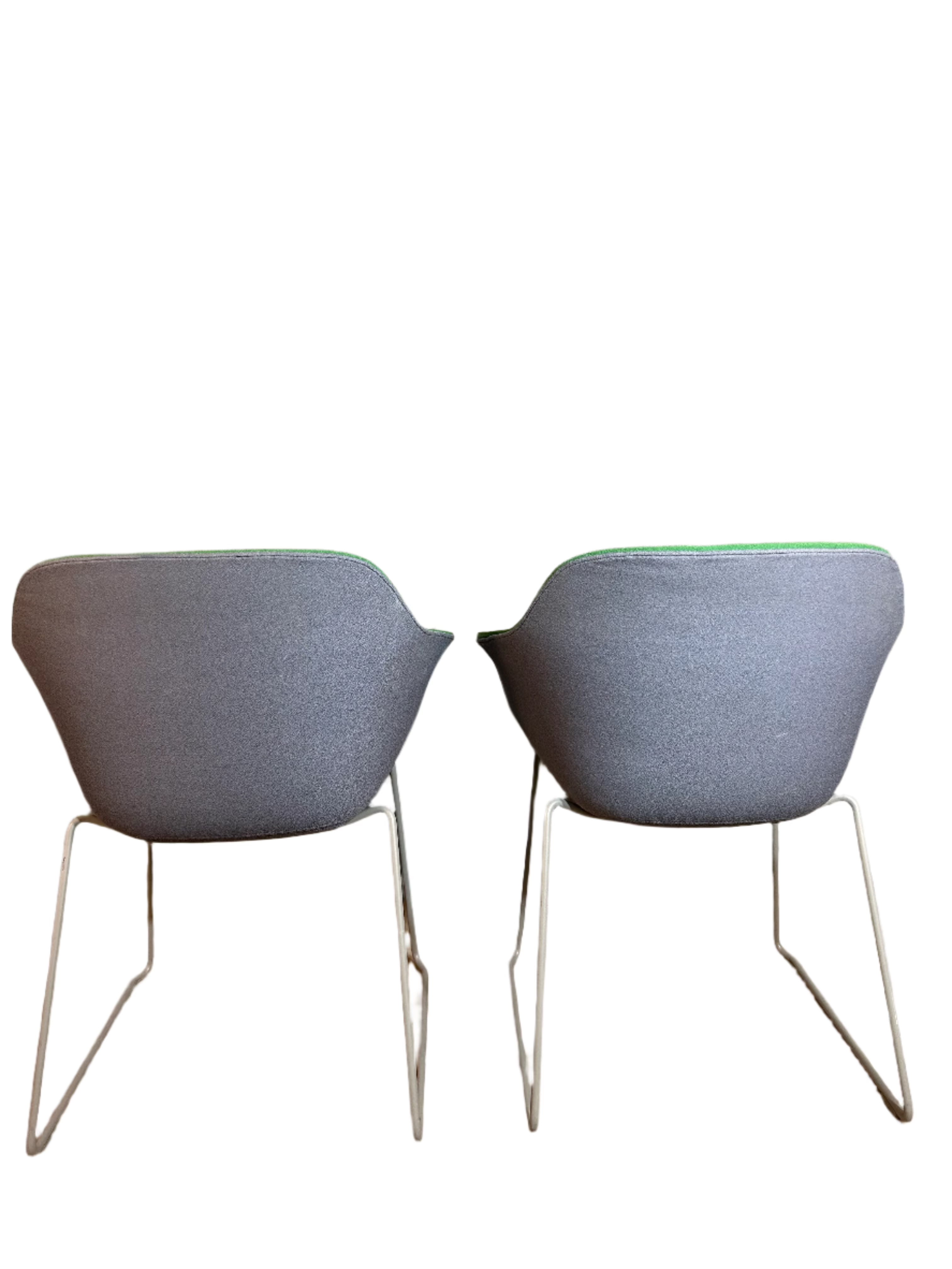 JAC Sled Chair Green