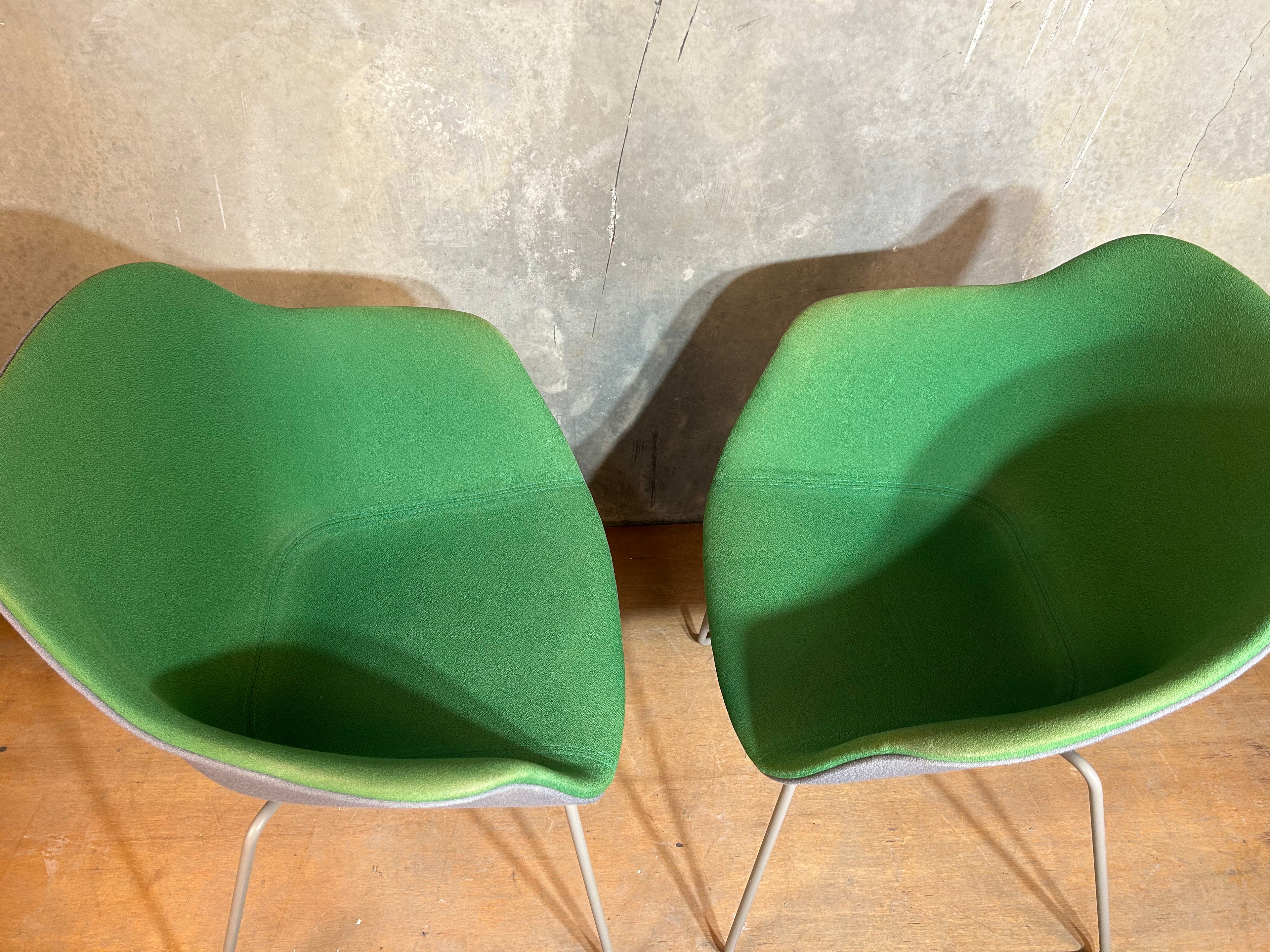 JAC Sled Chair Green