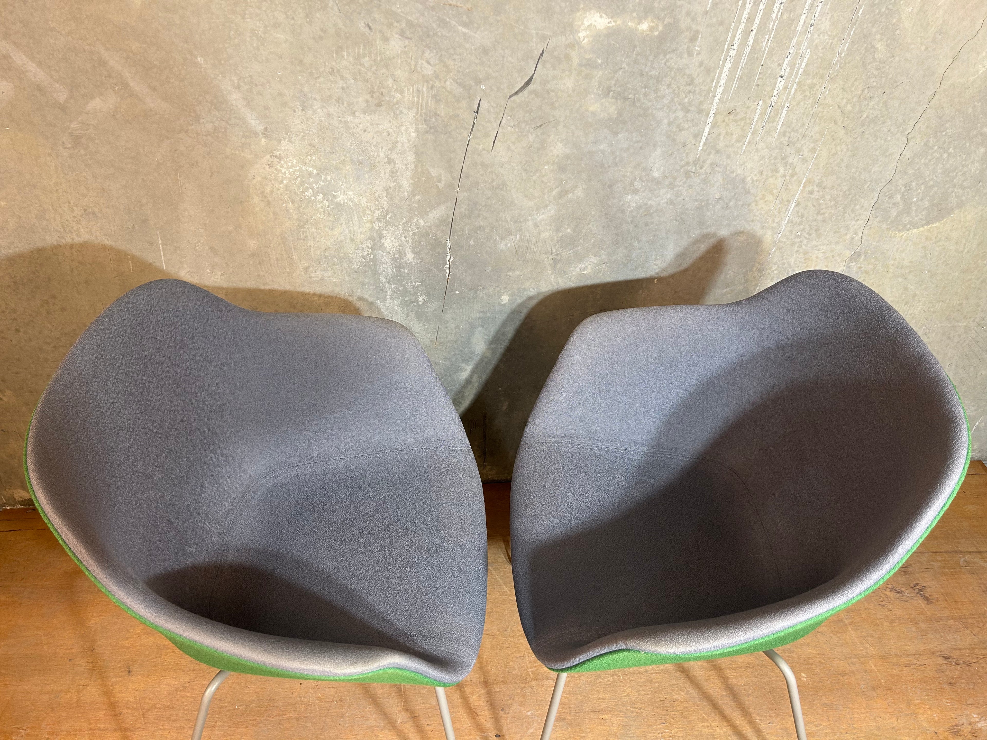 JAC Sled Chairs Grey