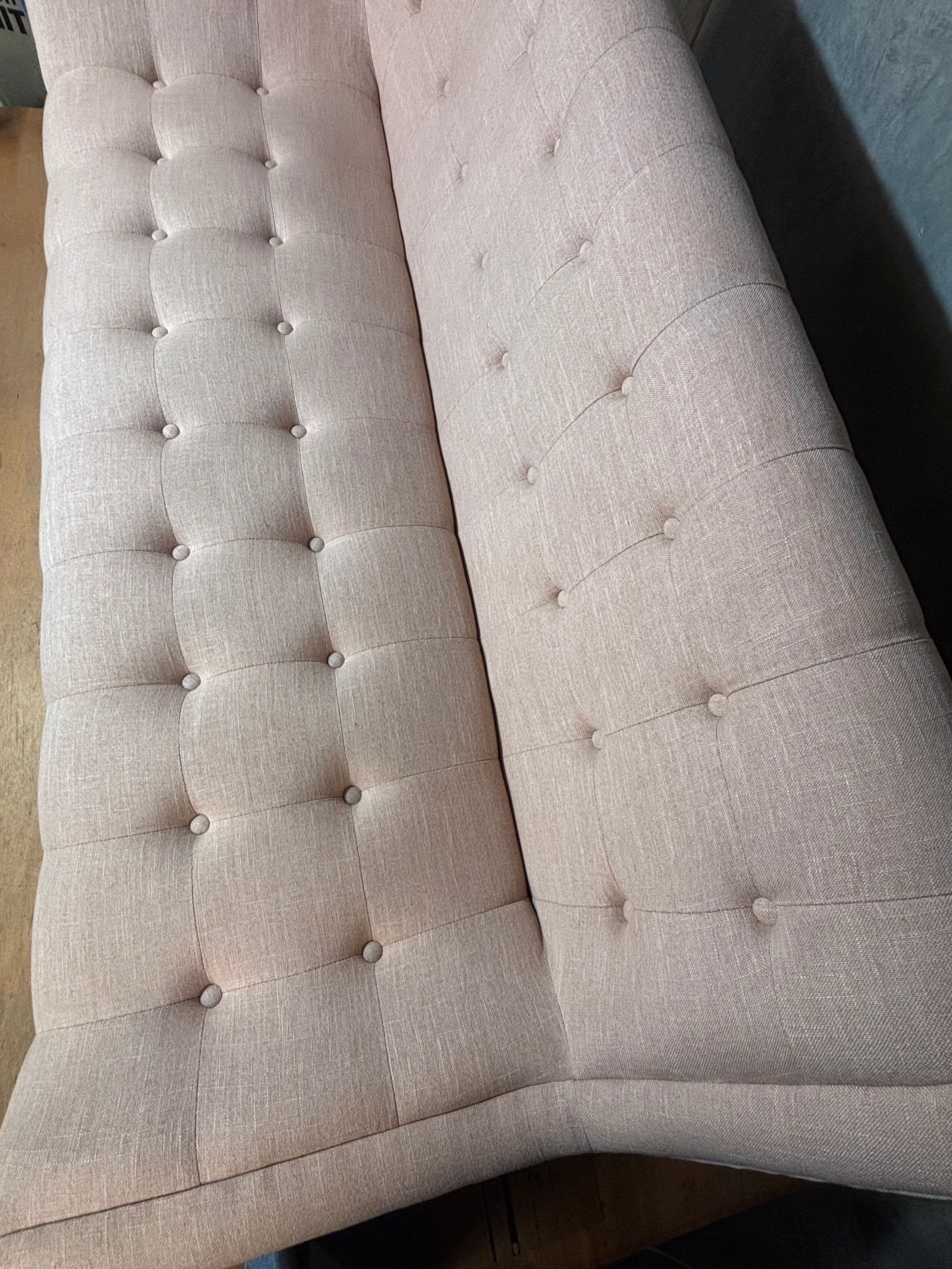 Brosa Sofa - 2.5 seater, Blush Pink