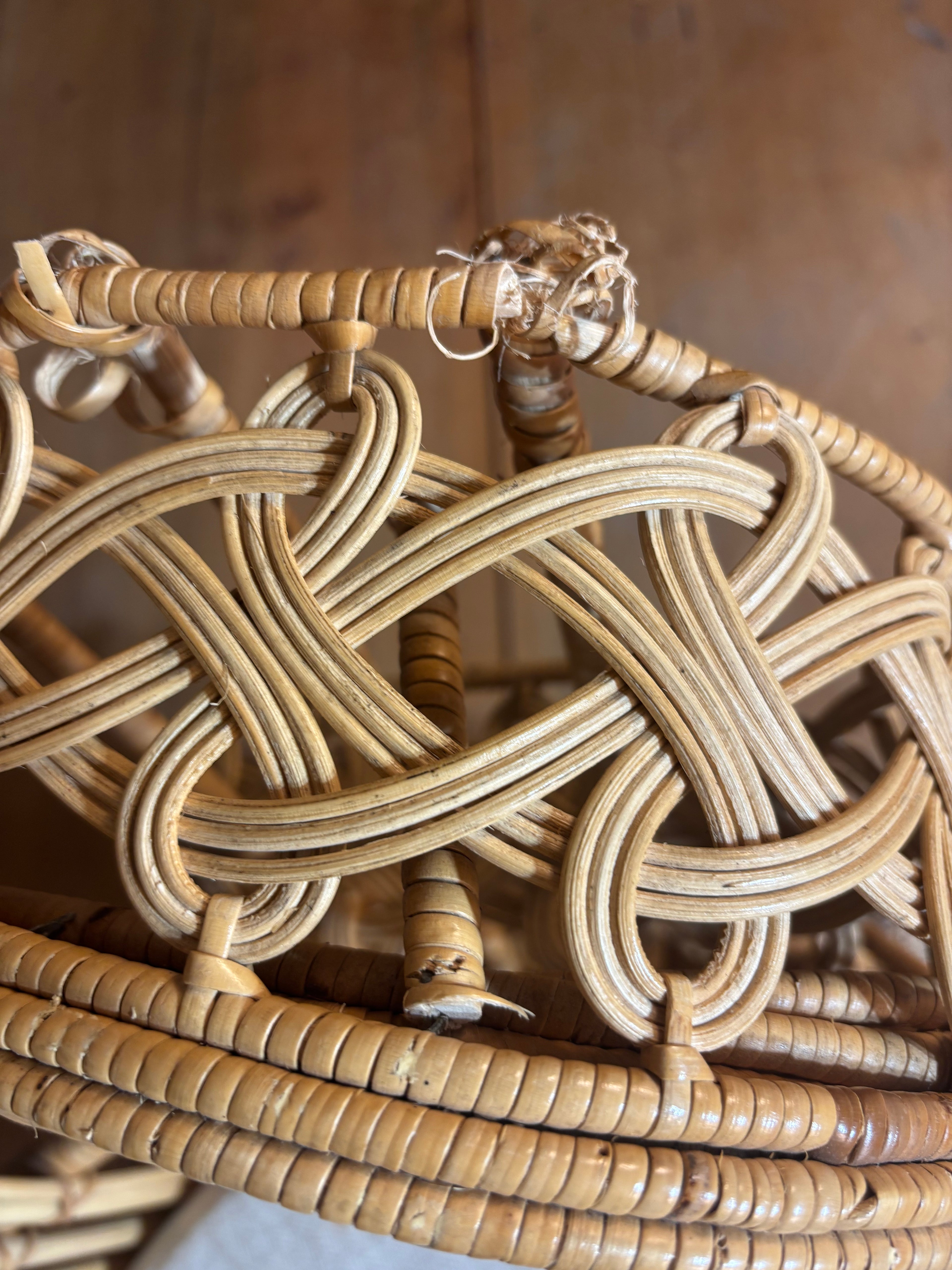 Rattan Peacock Chair