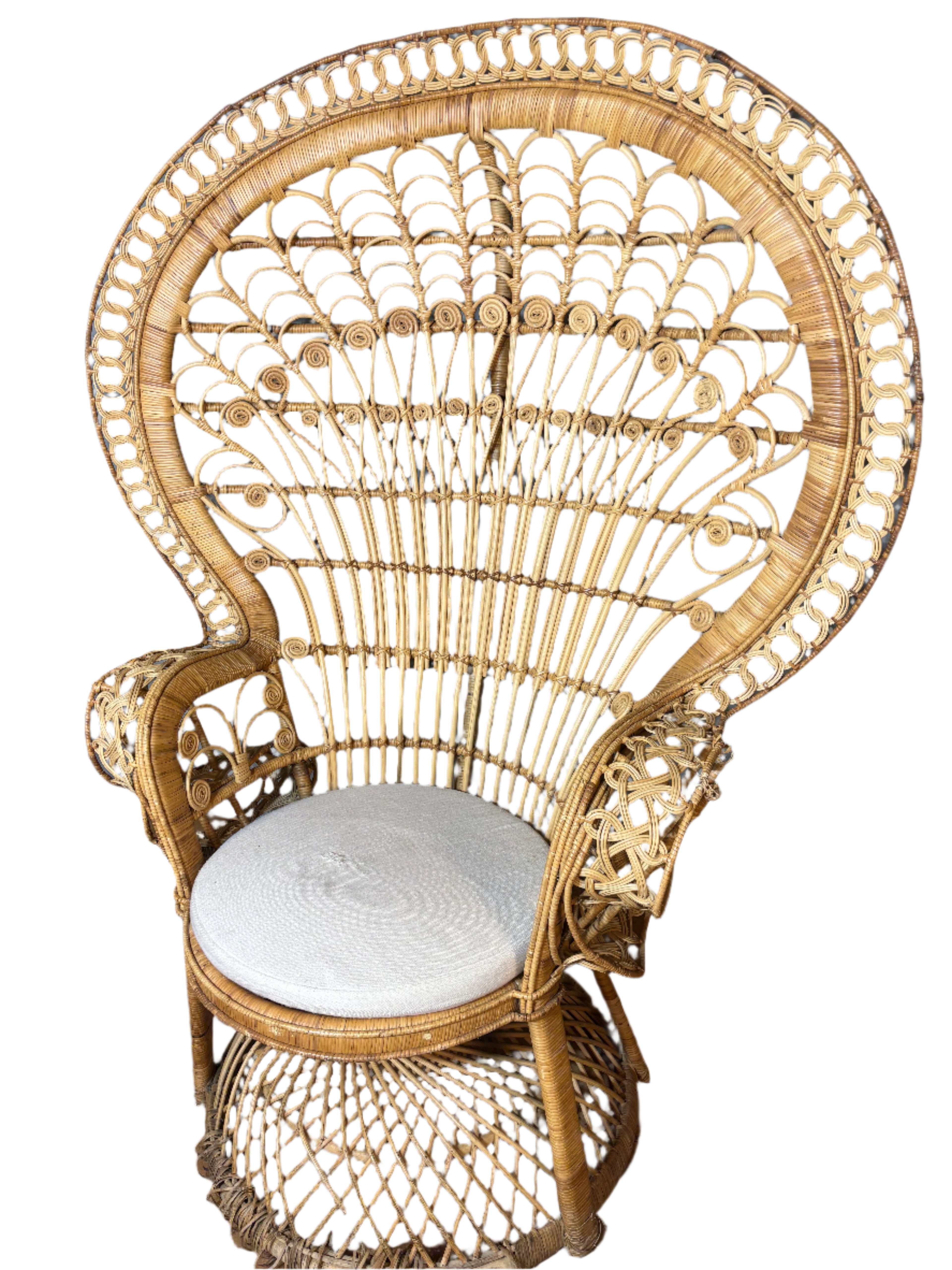 Rattan Peacock Chair