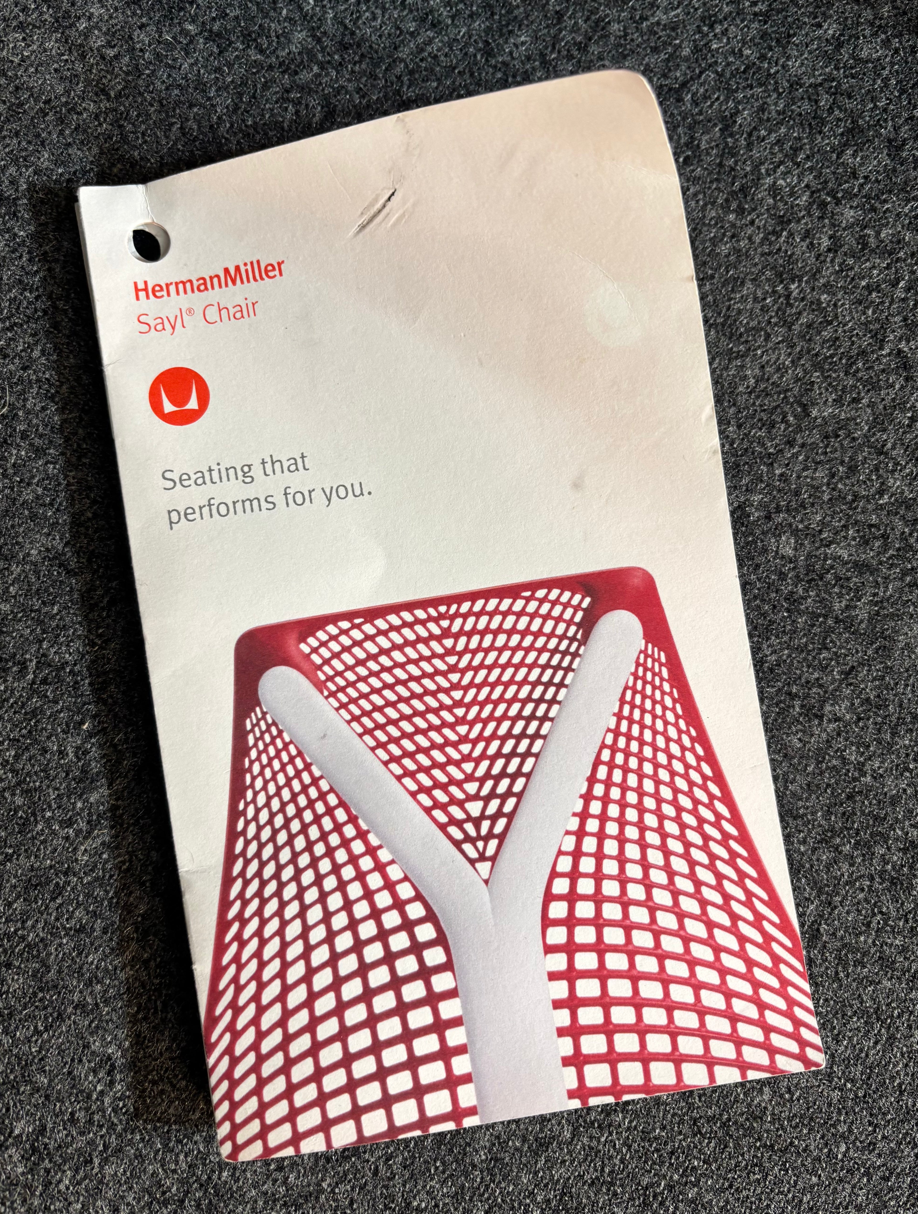 HERMAN MILLER SAYL OFFICE CHAIR