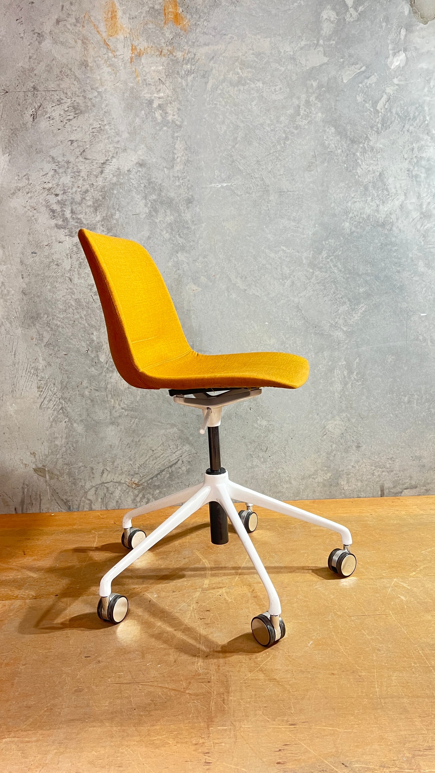 Wynya Unica Desk Chair - Ochre coloured