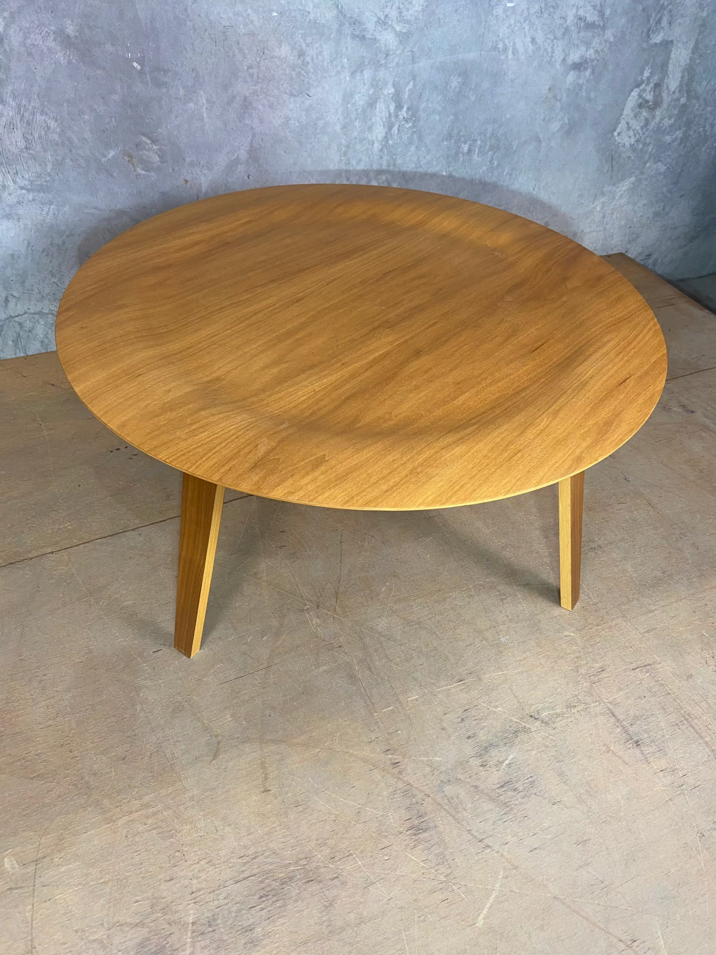 Herman Miller Eames Moulded Plywood Coffee table Wood Base