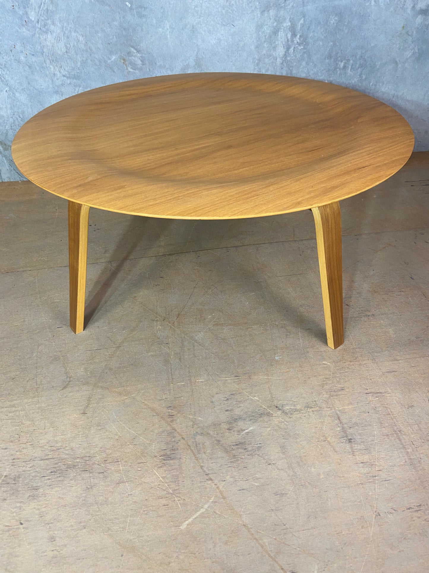 Herman Miller Eames Moulded Plywood Coffee table Wood Base