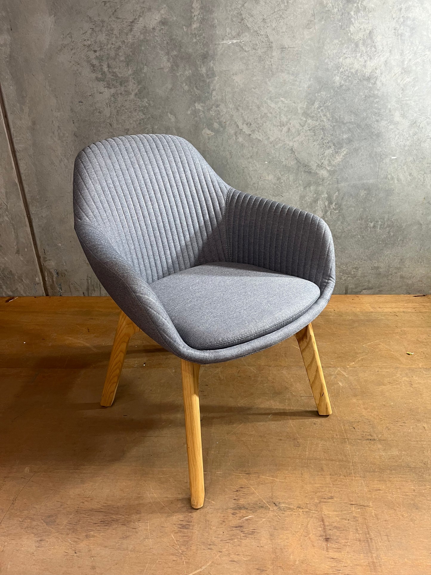 Stylish Grey Occasional Chair