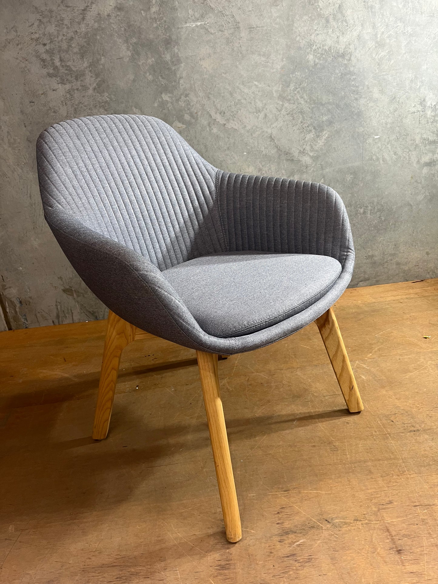 Stylish Grey Occasional Chair