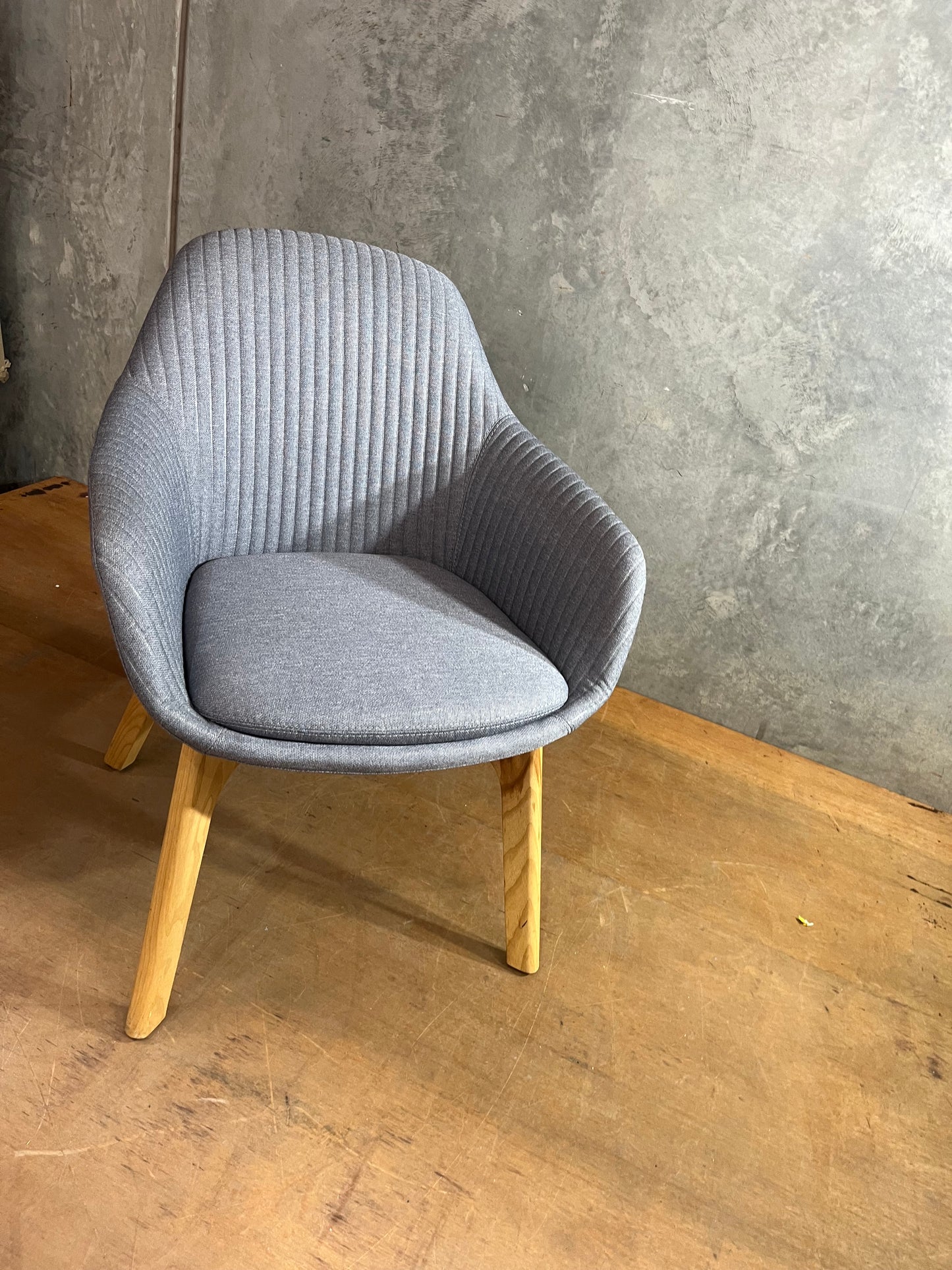 Stylish Grey Occasional Chair