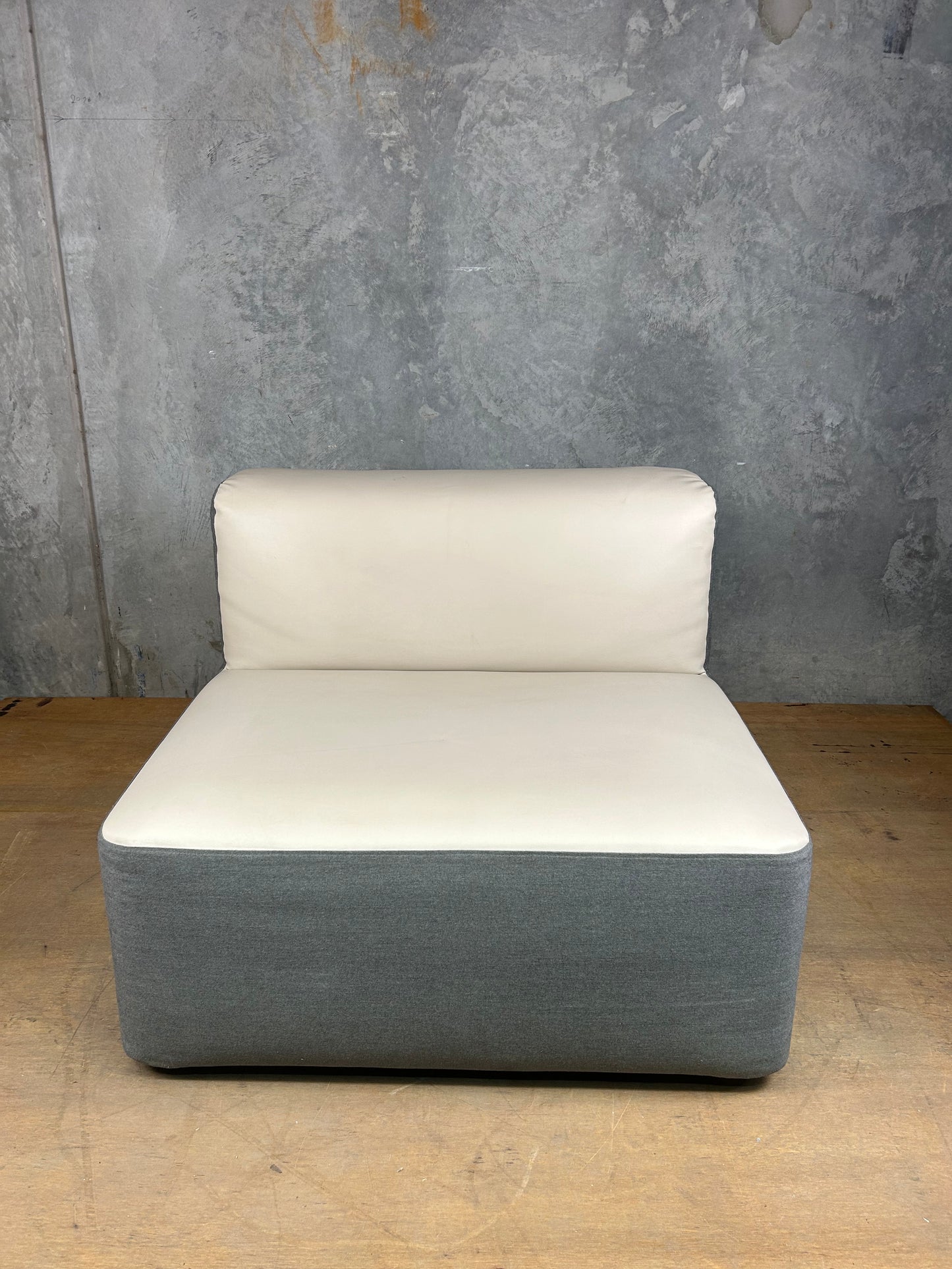 Modular Varaschin Outdoor Leather Sofa Chair