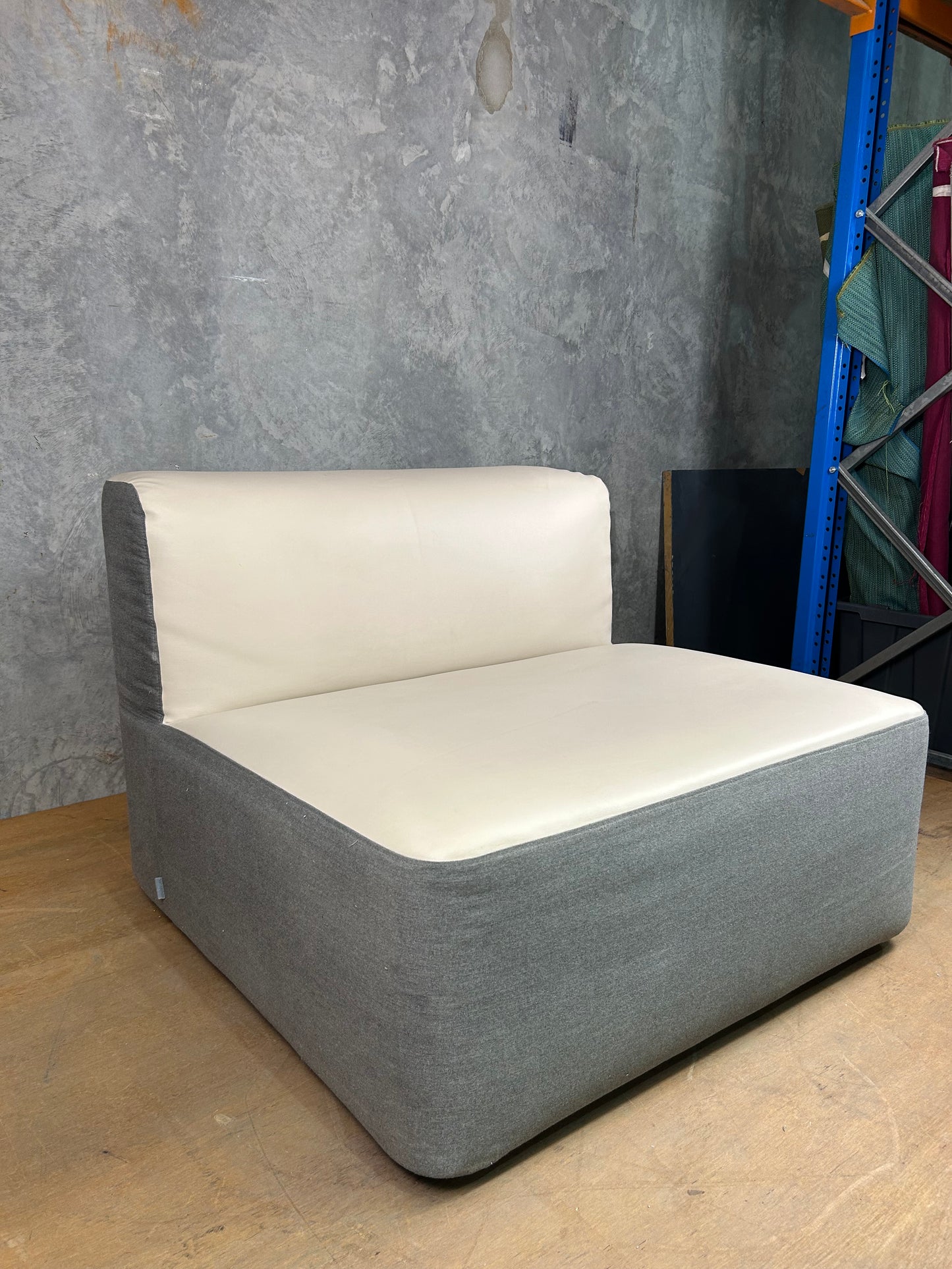 Modular Varaschin Outdoor Leather Sofa Chair