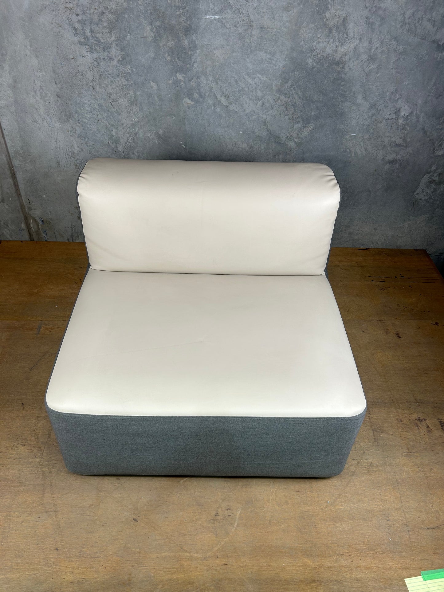 Modular Varaschin Outdoor Leather Sofa Chair