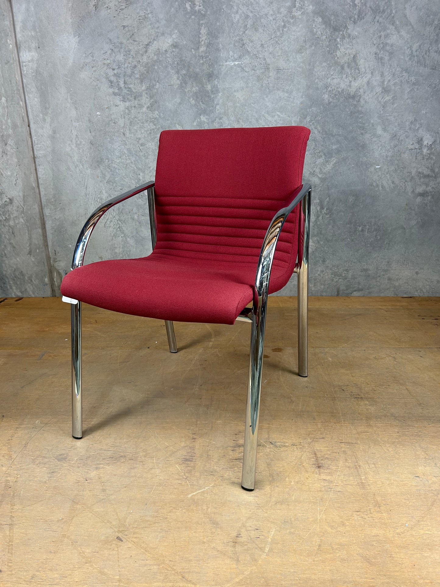 Nexus Maroon Padded Chair