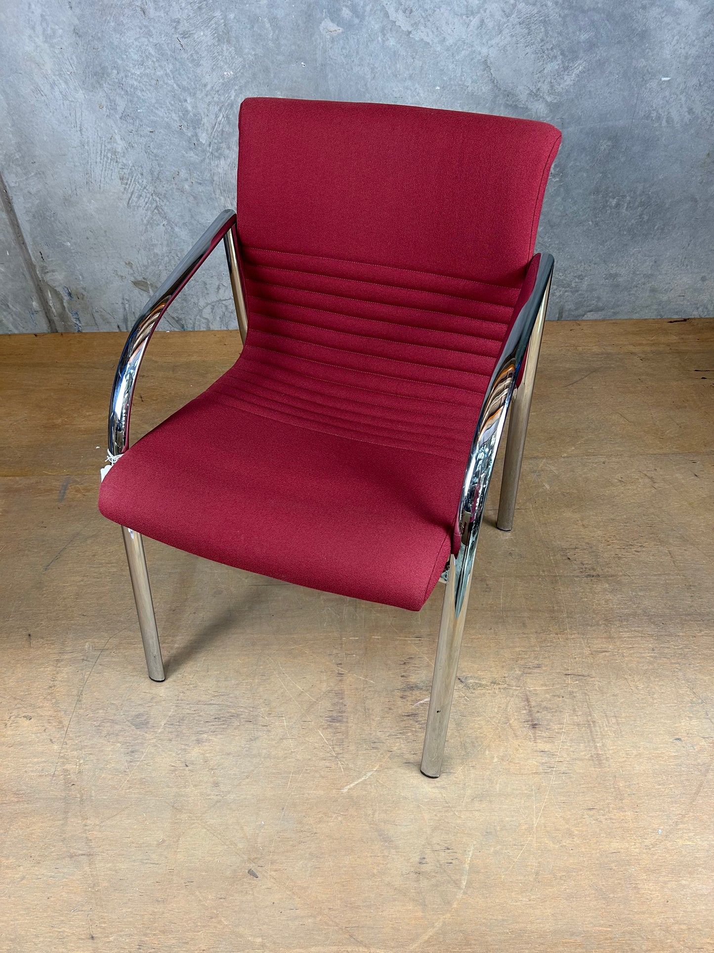 Nexus Maroon Padded Chair