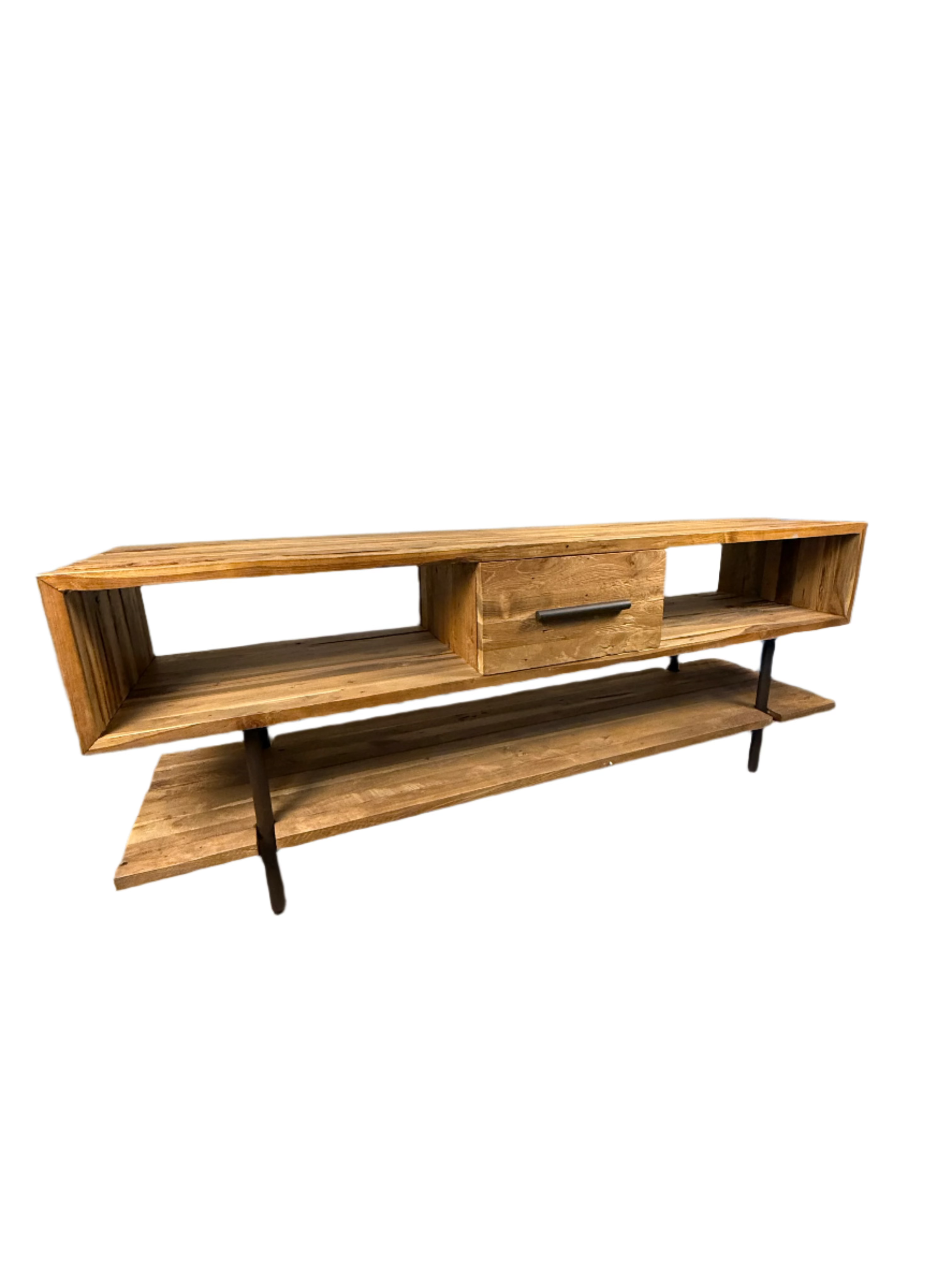 Teak Wood Media Unit