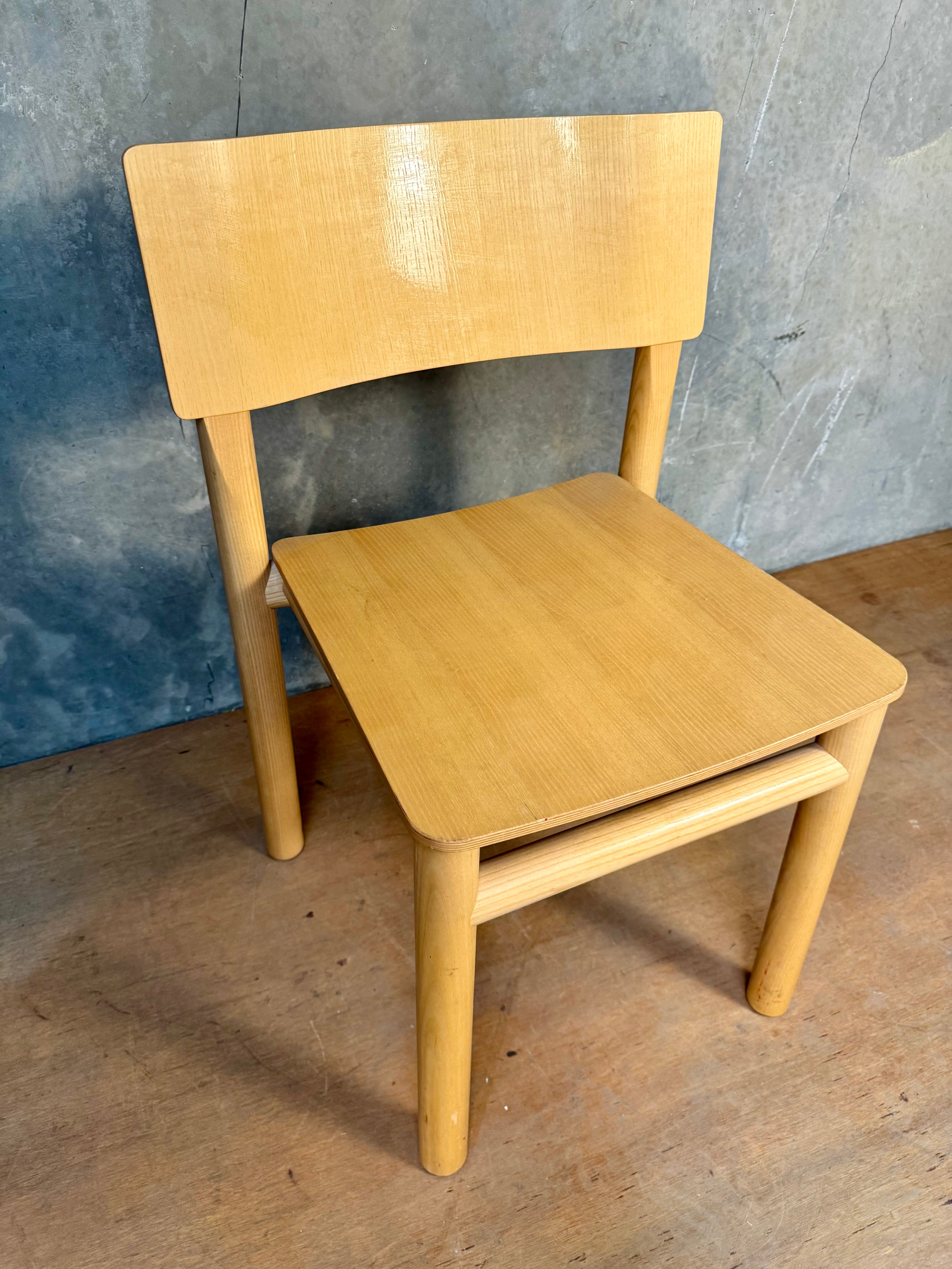 Billiani "Blue" Timber Chair
