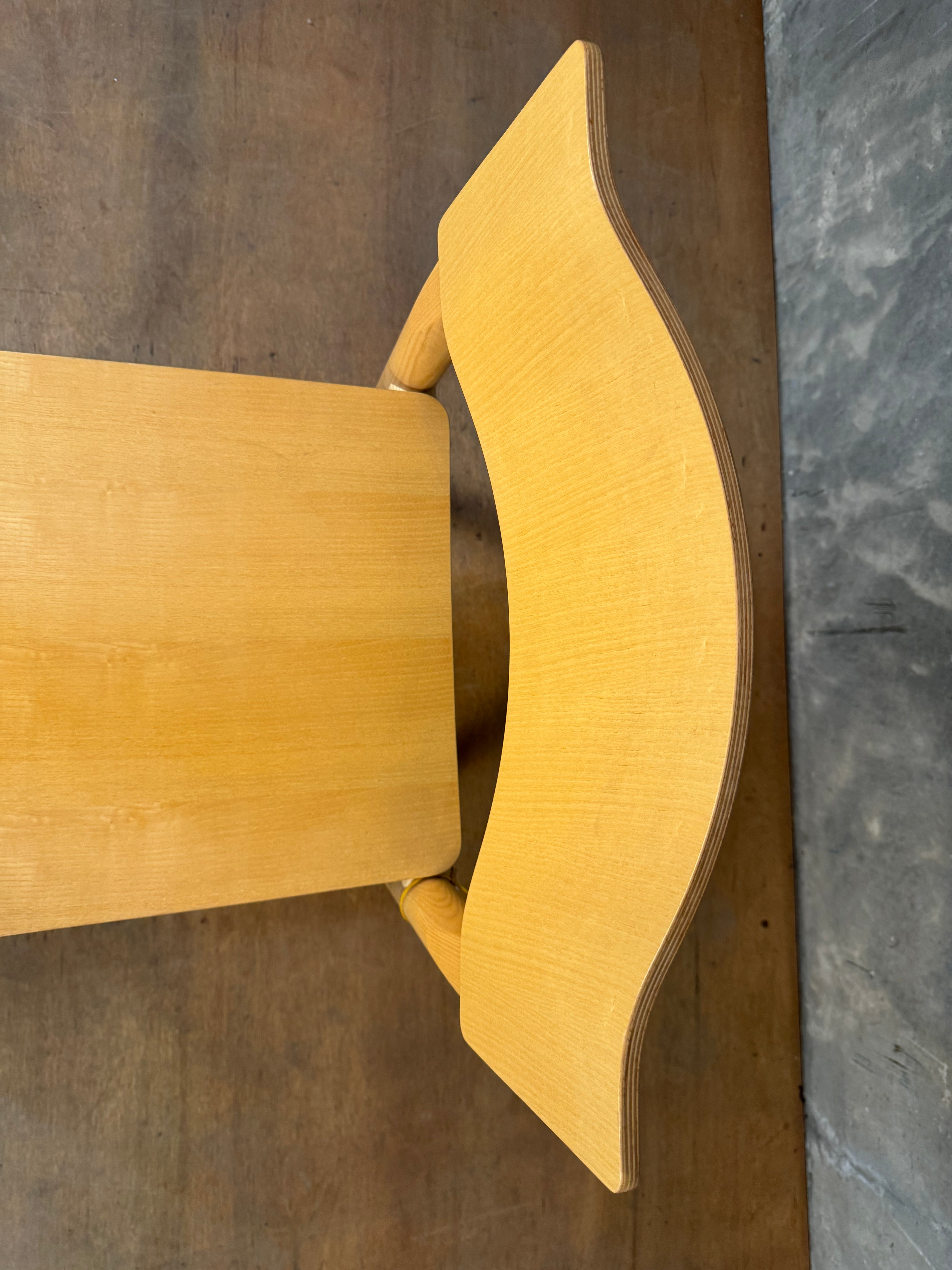 Billiani "Blue" Timber Chair