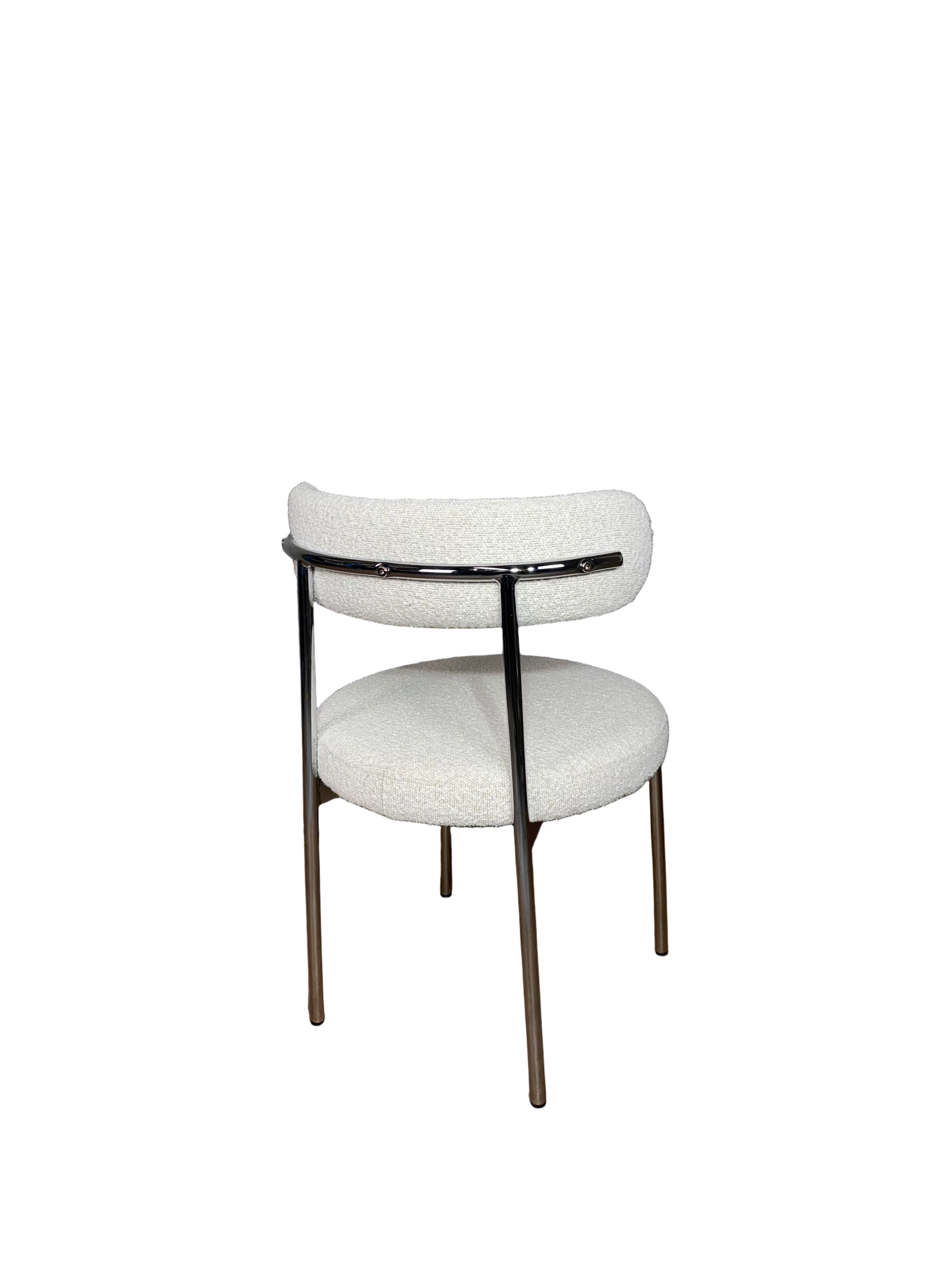 Temple and Webster Conrad Boucle Dining chair
