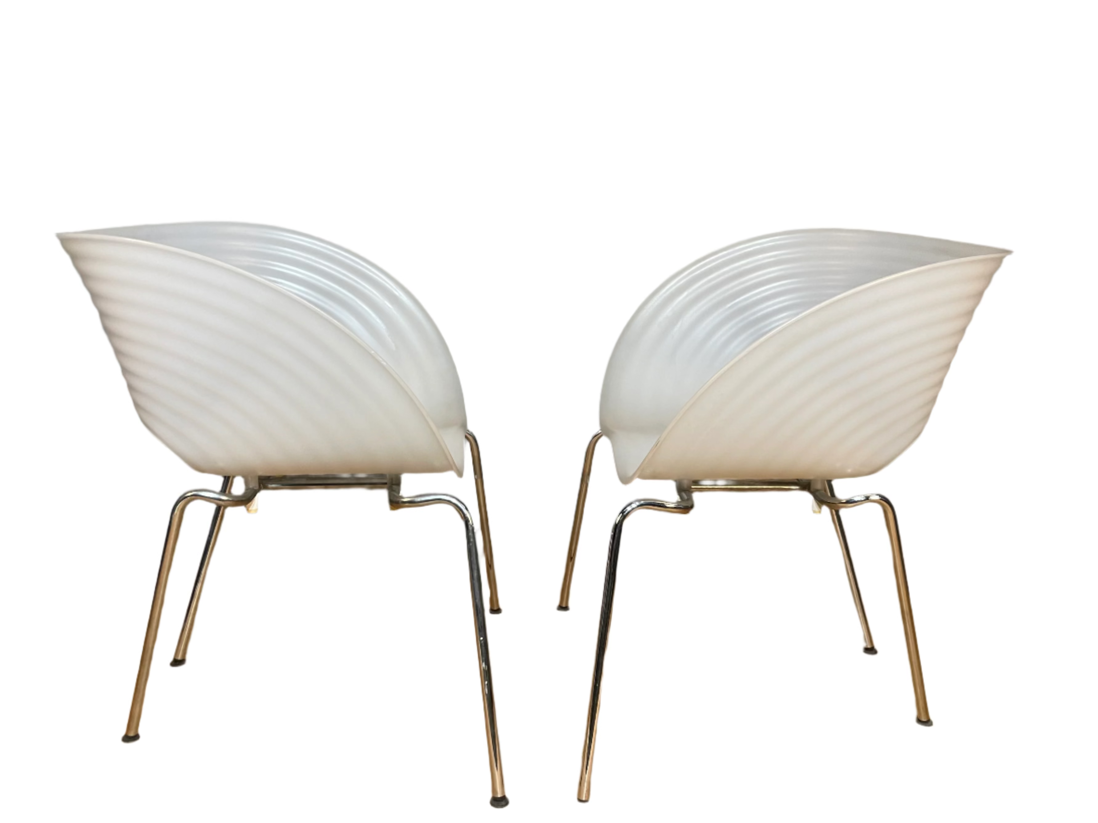 Tom Vac Chairs in Semi-Opaque by Ron Arad, Vitra