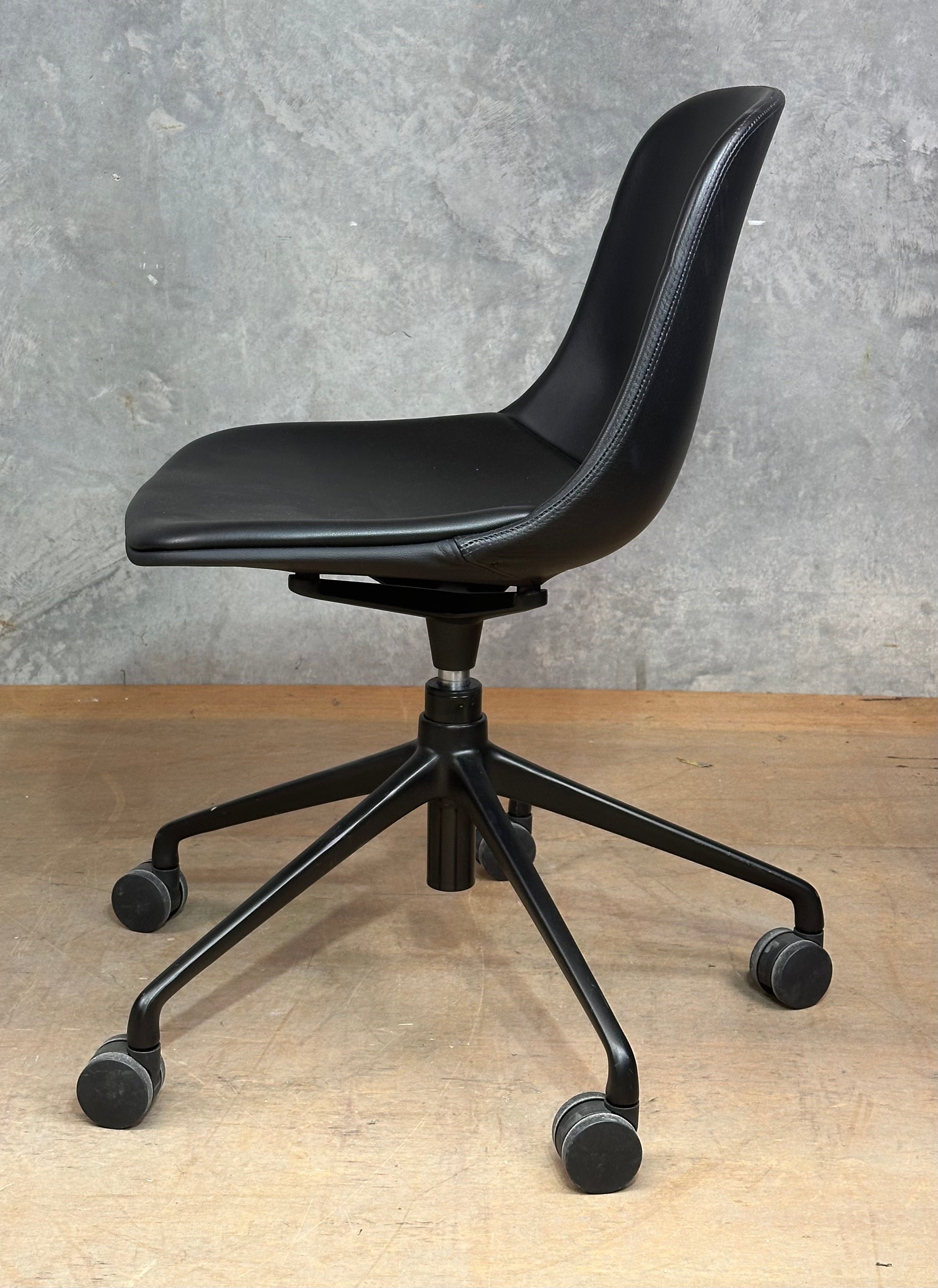 Swivel Leather Office Chair