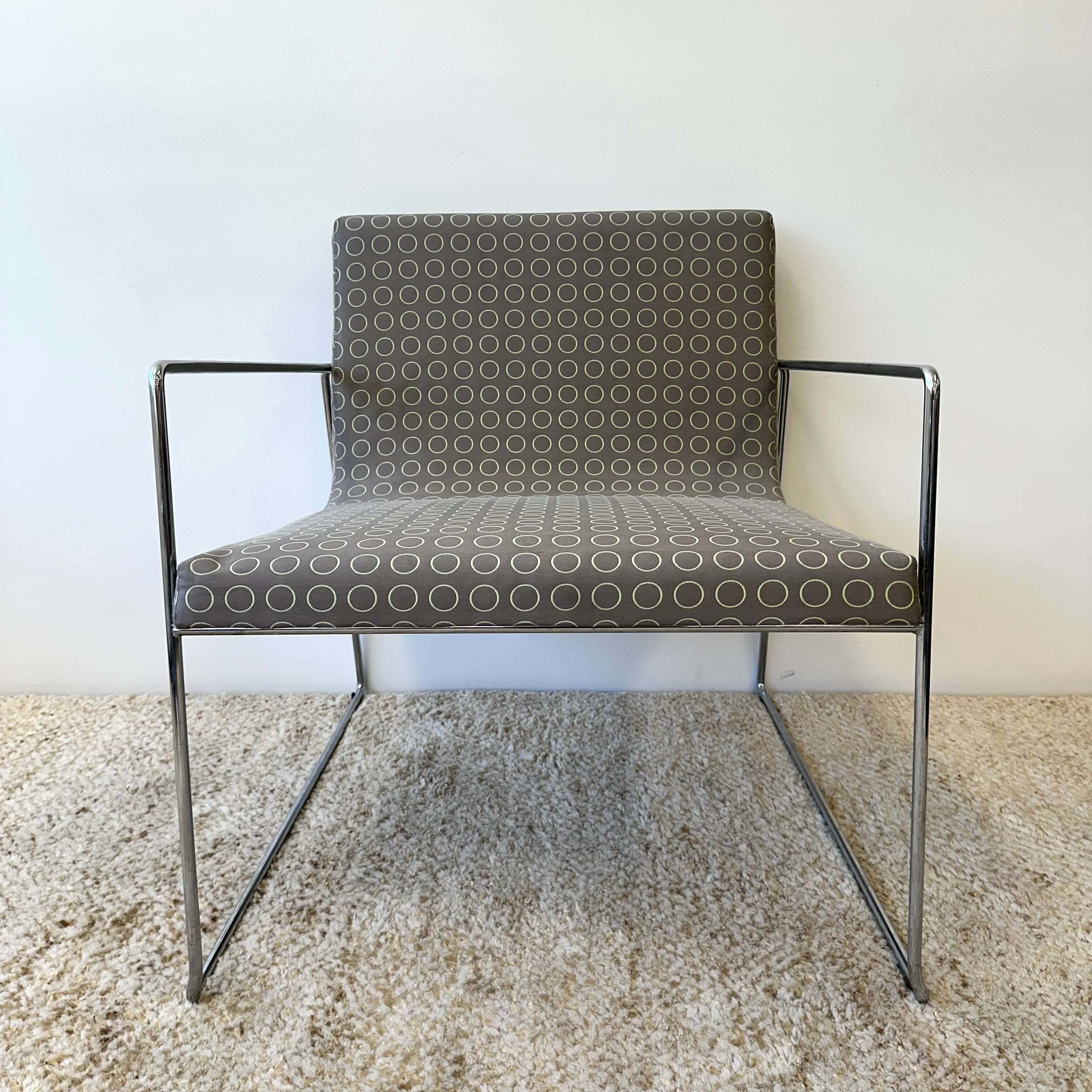 Lineal Comfort Lounge, Andreu World - Tan/Grey