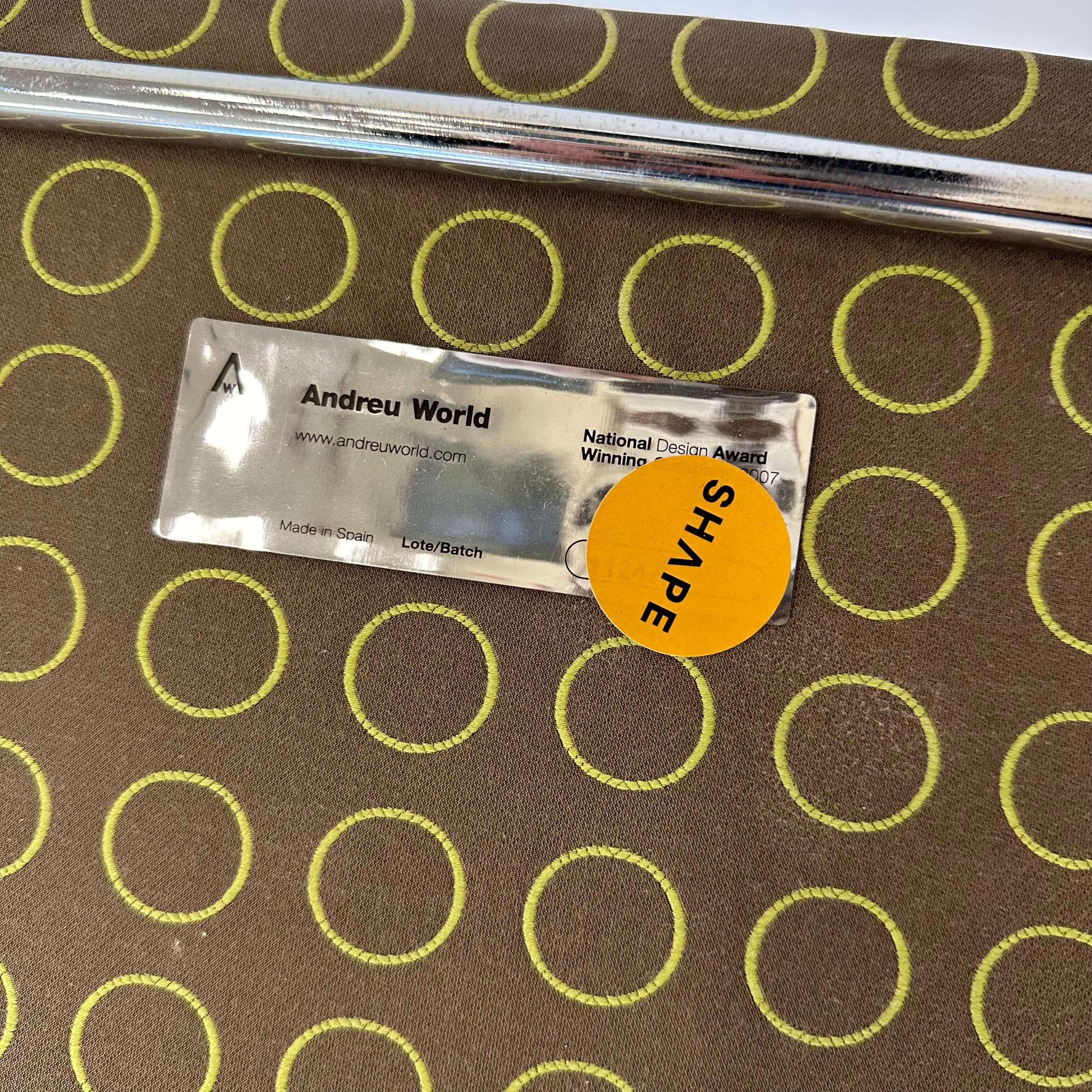 Lineal Comfort Lounge, Andreu World - Tan/Grey