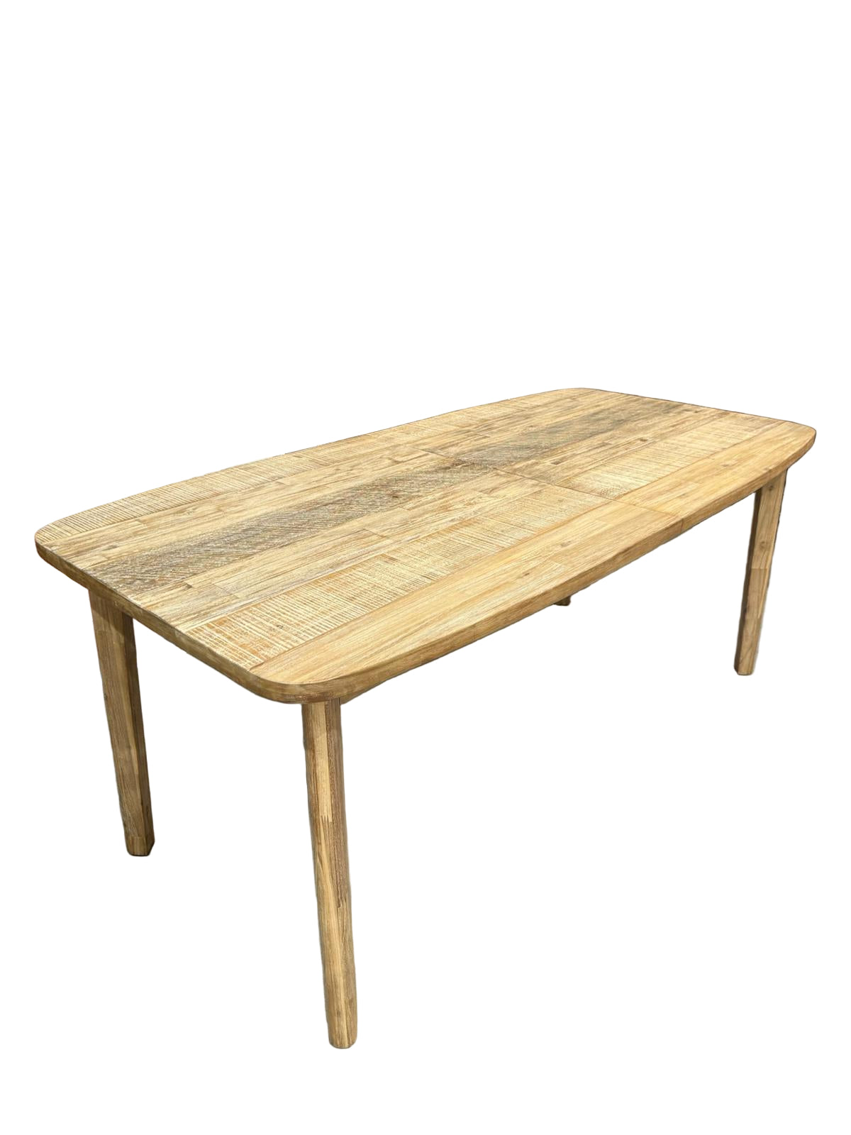 Nick Scali Otho Extendable Dining Table Acacia with Sand-Blasted Finish